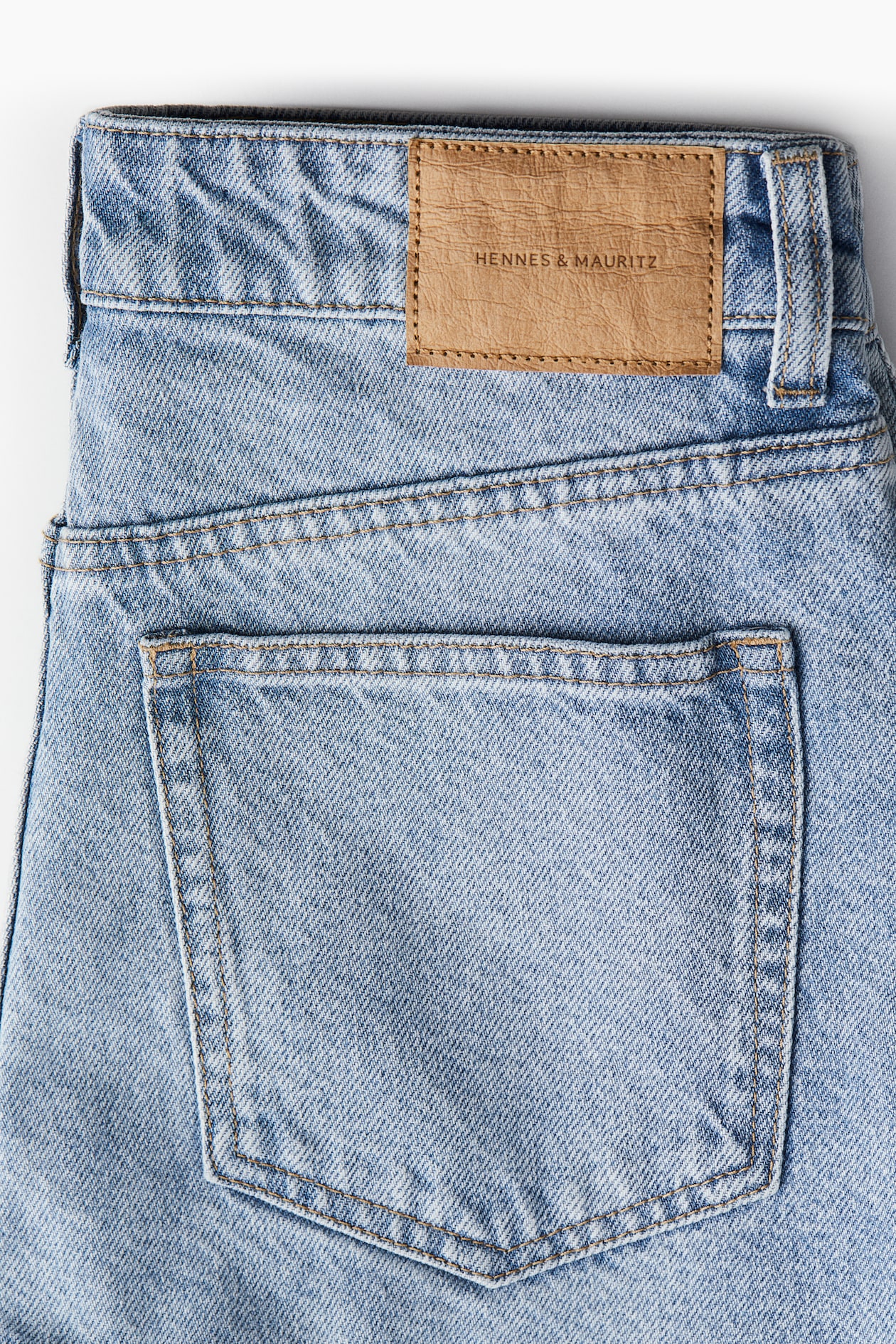 Tulla Hw Shorts Medium Blue Denim