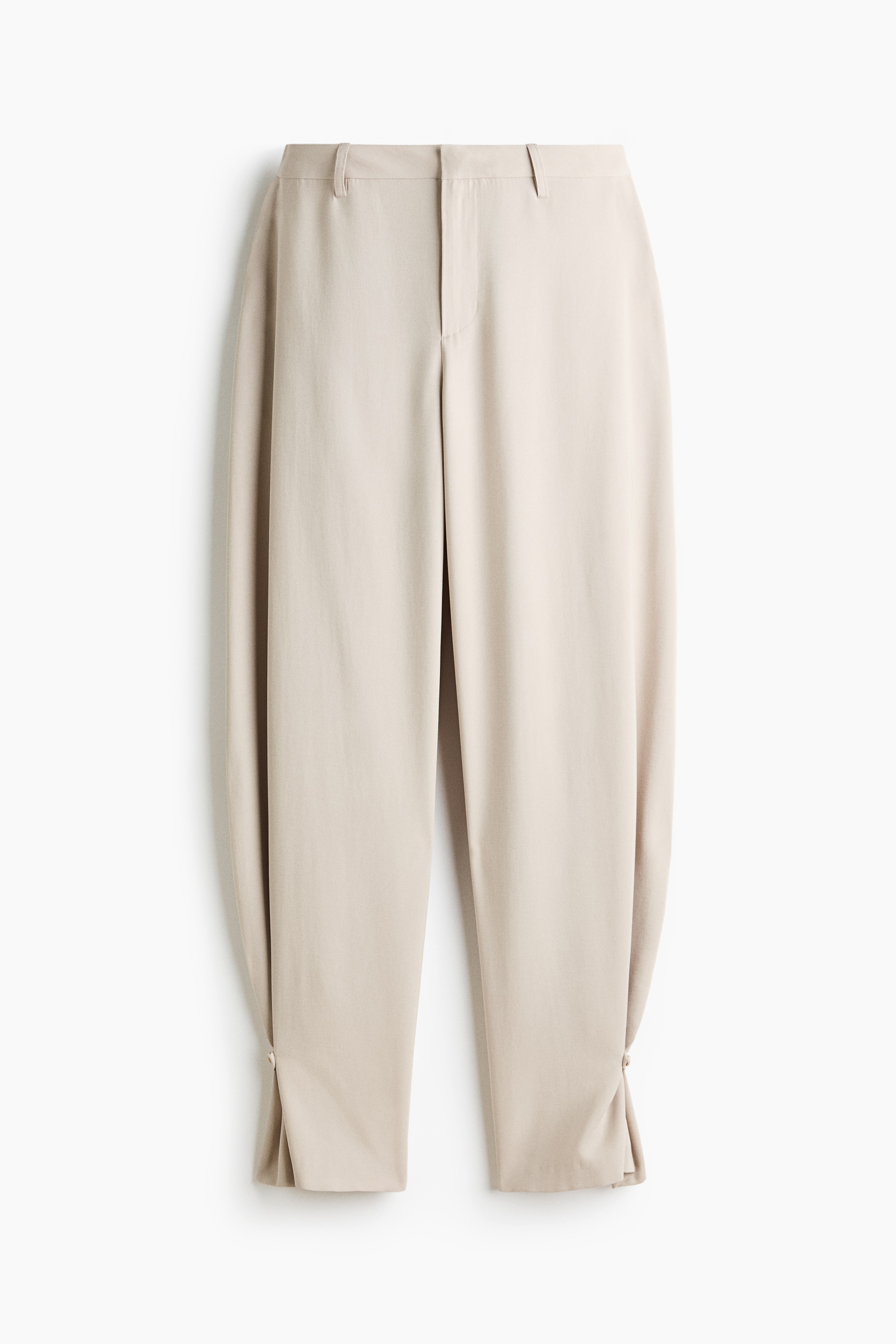 Pantalón barrel de vestirAuxiliar