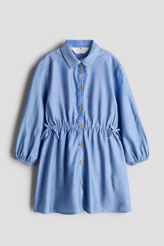 Robe chemise - Bleu - 1