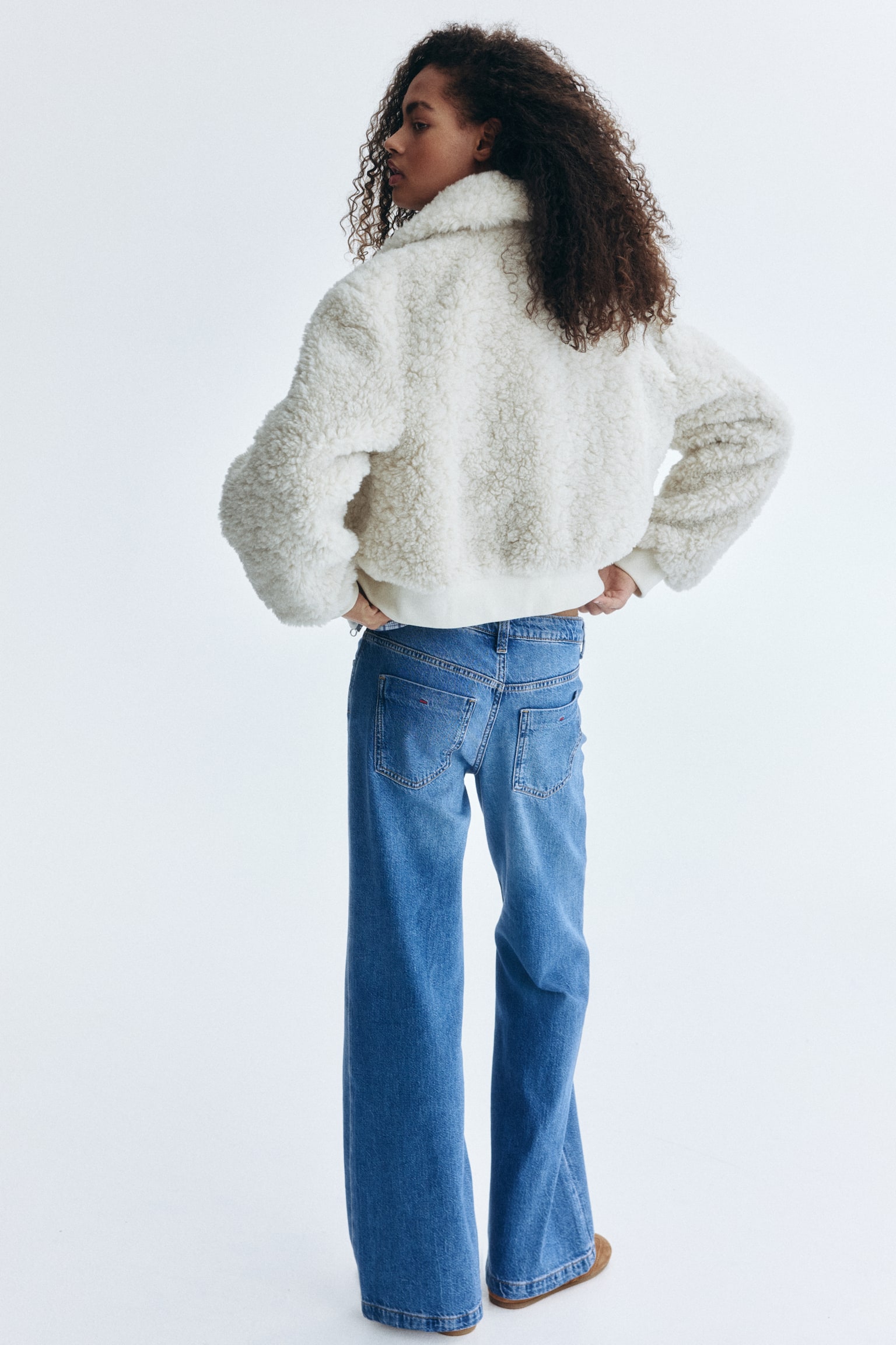 Wide Regular Jeans - Bleu denim - 6