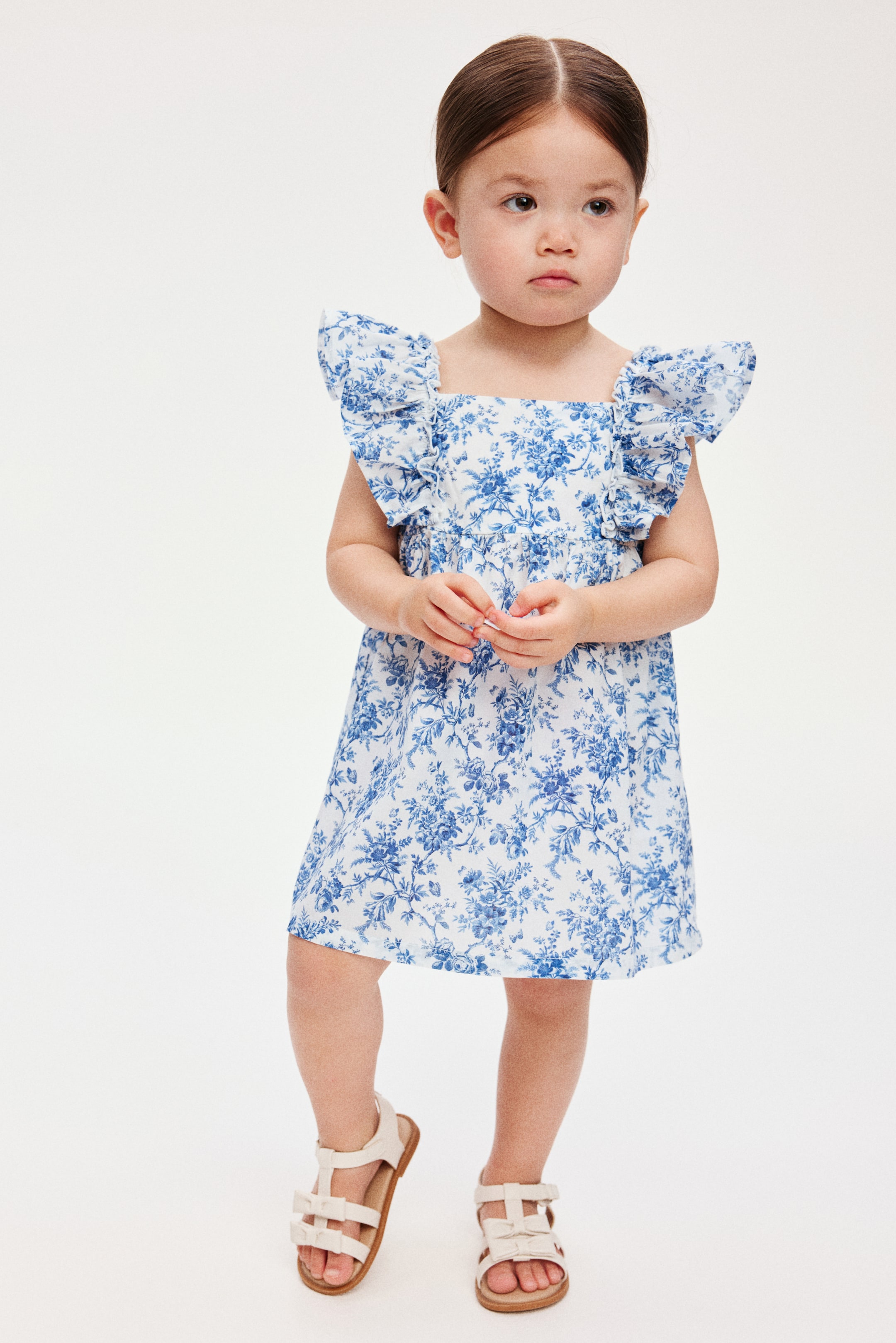 Robe empire en coton