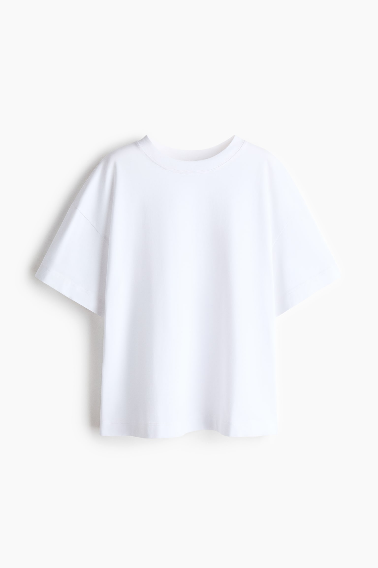 Oversized T-shirt - Wit/Lichtbeige/Zwart/Kakigroen/Dusty pink/Donker kakigroen/Donkerbruin - 1