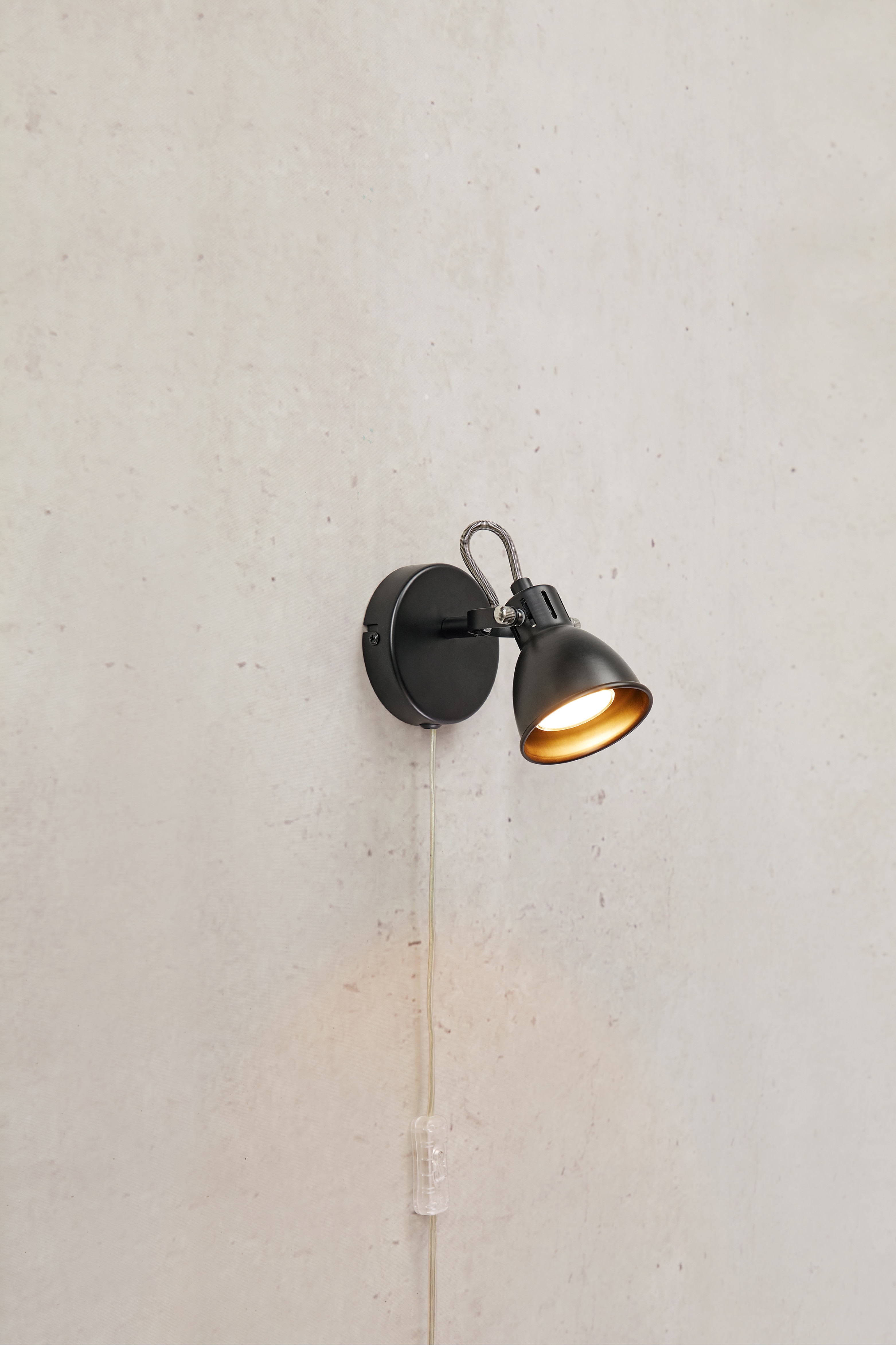 Mion Væglampe - Sort