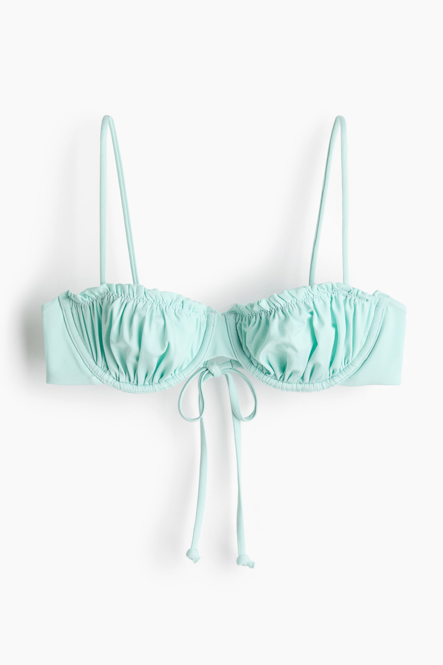 Bikini-bh - Ljusturkos/Klargrön/Blommig/Ljusgul/Mörkbrun/Polkaprickig - 1