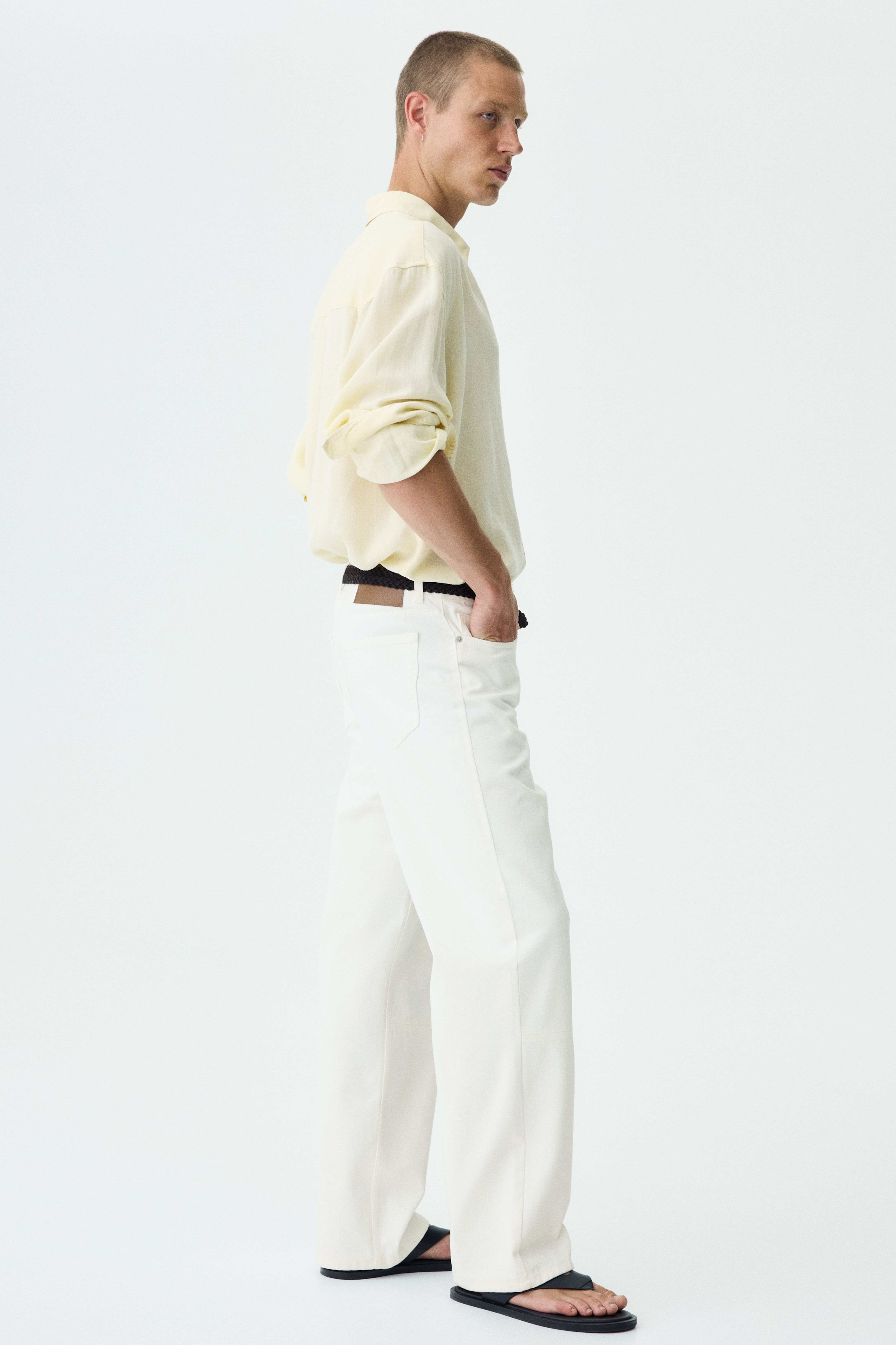 Relaxed-Fit Cotton Pants