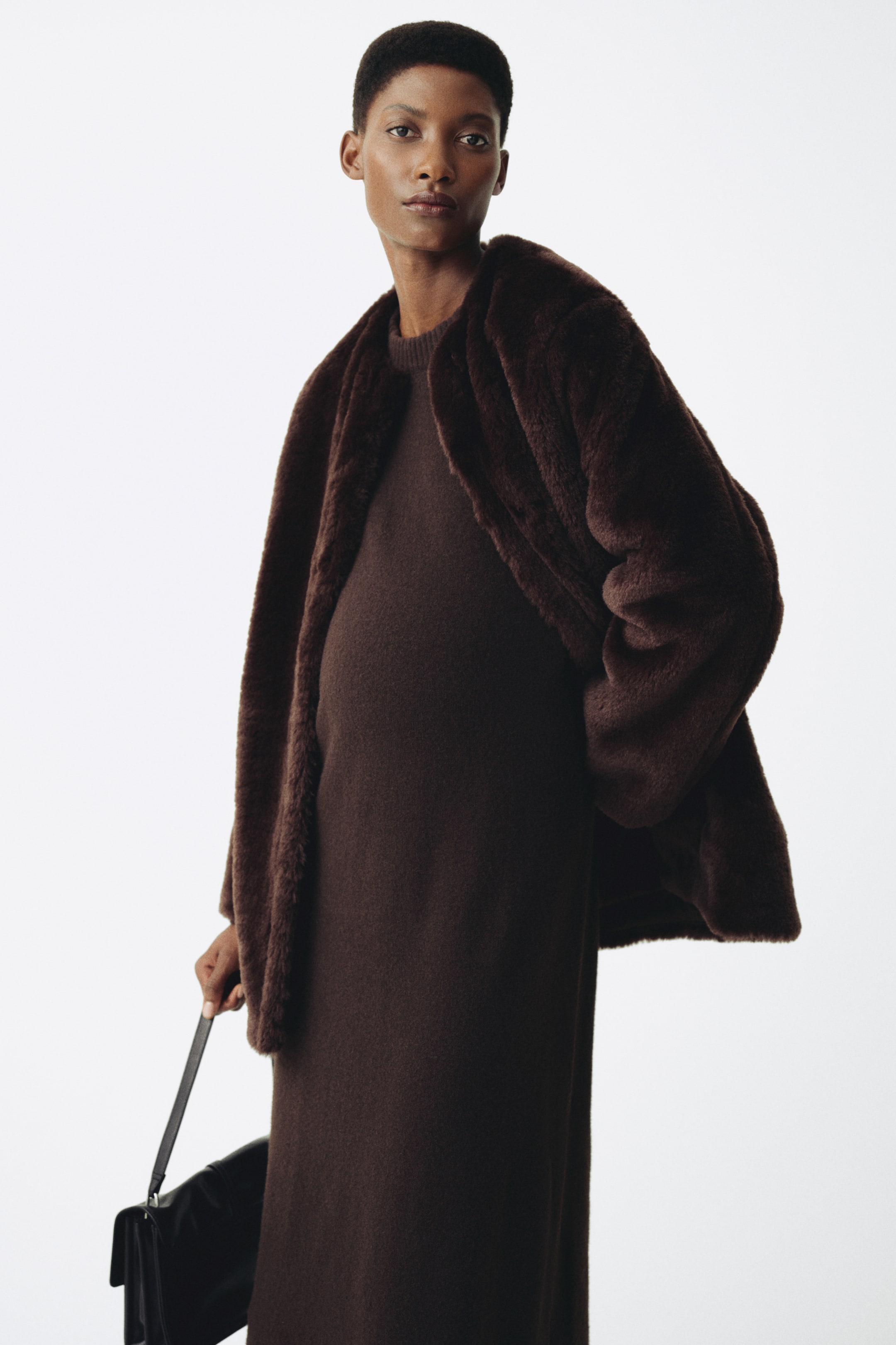 Nagyobb kép megtekintése: MAMA Before & After babahordozó dzseki - Sötétbarna - NŐI | H&M HU 1