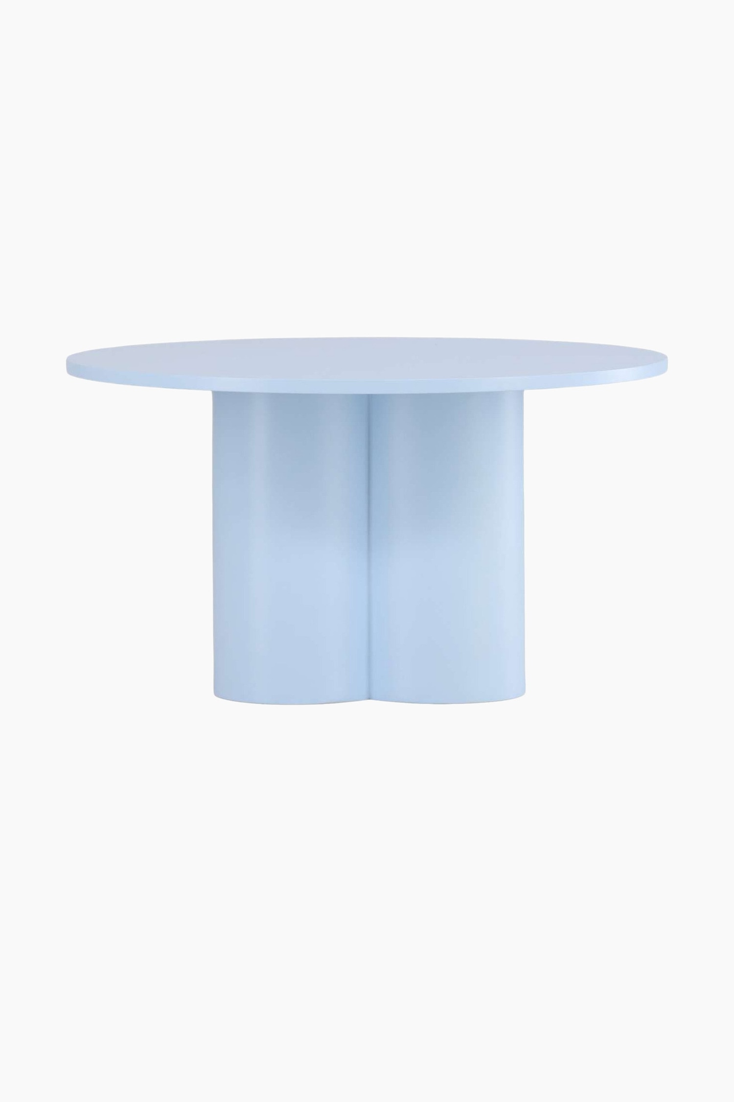 Olivia Couchtisch - Mdf, Blau/Mdf, Braun/Mdf, Weiß Lasiert