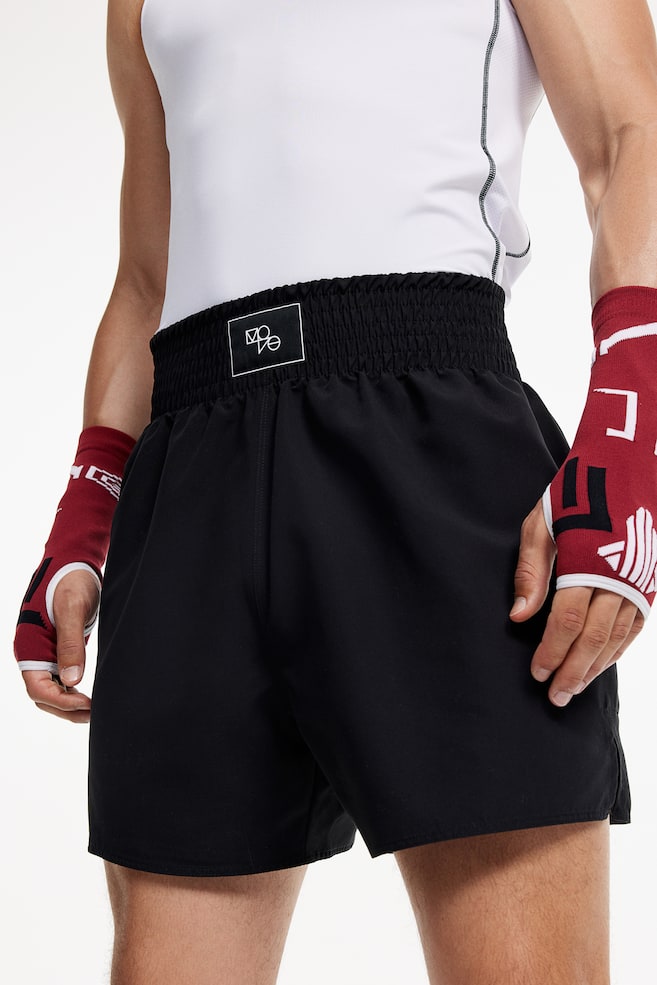 DryMove™ Boxing shorts - Black/Red - 3