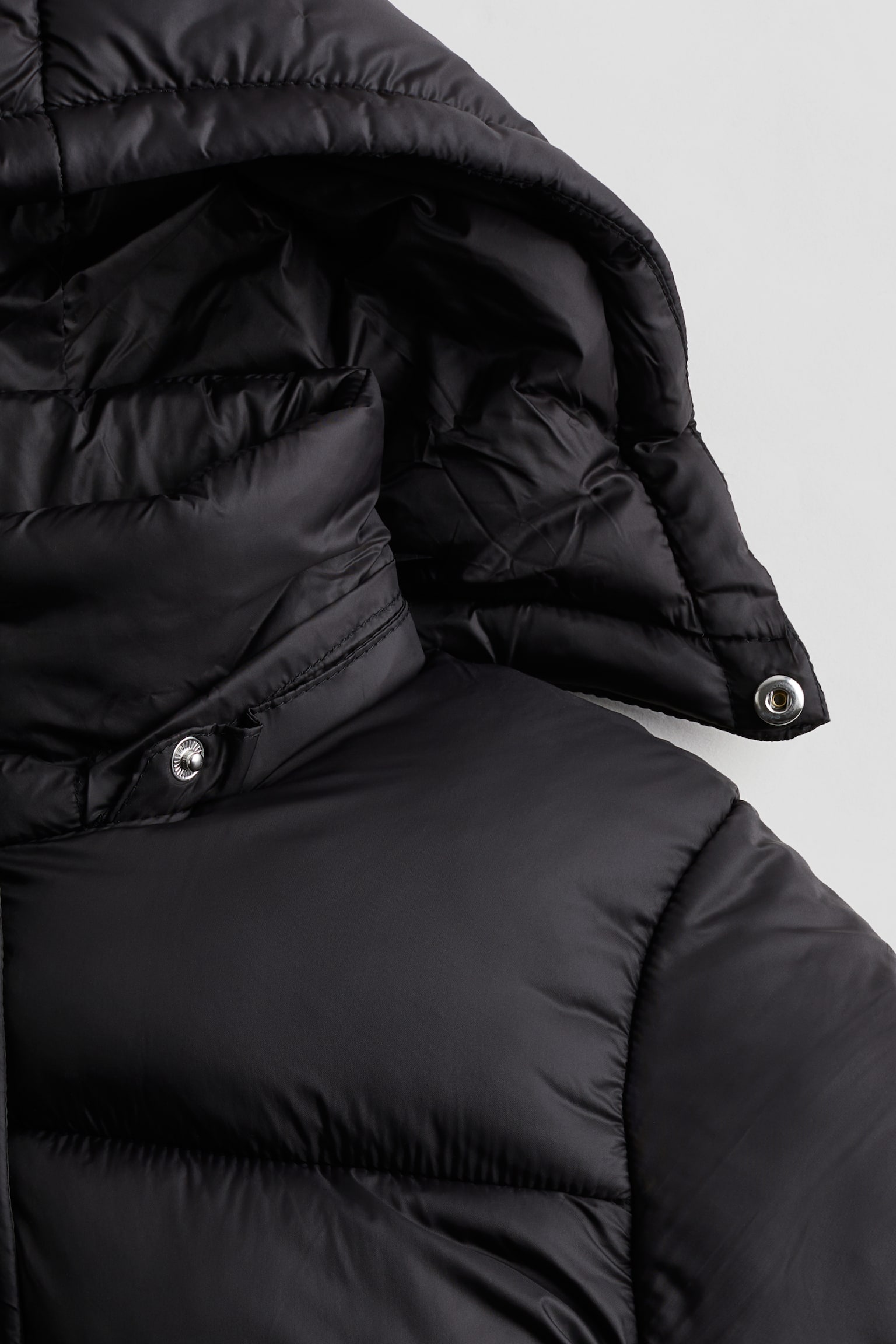 Puffer jacket - Black/Navy blue - 4