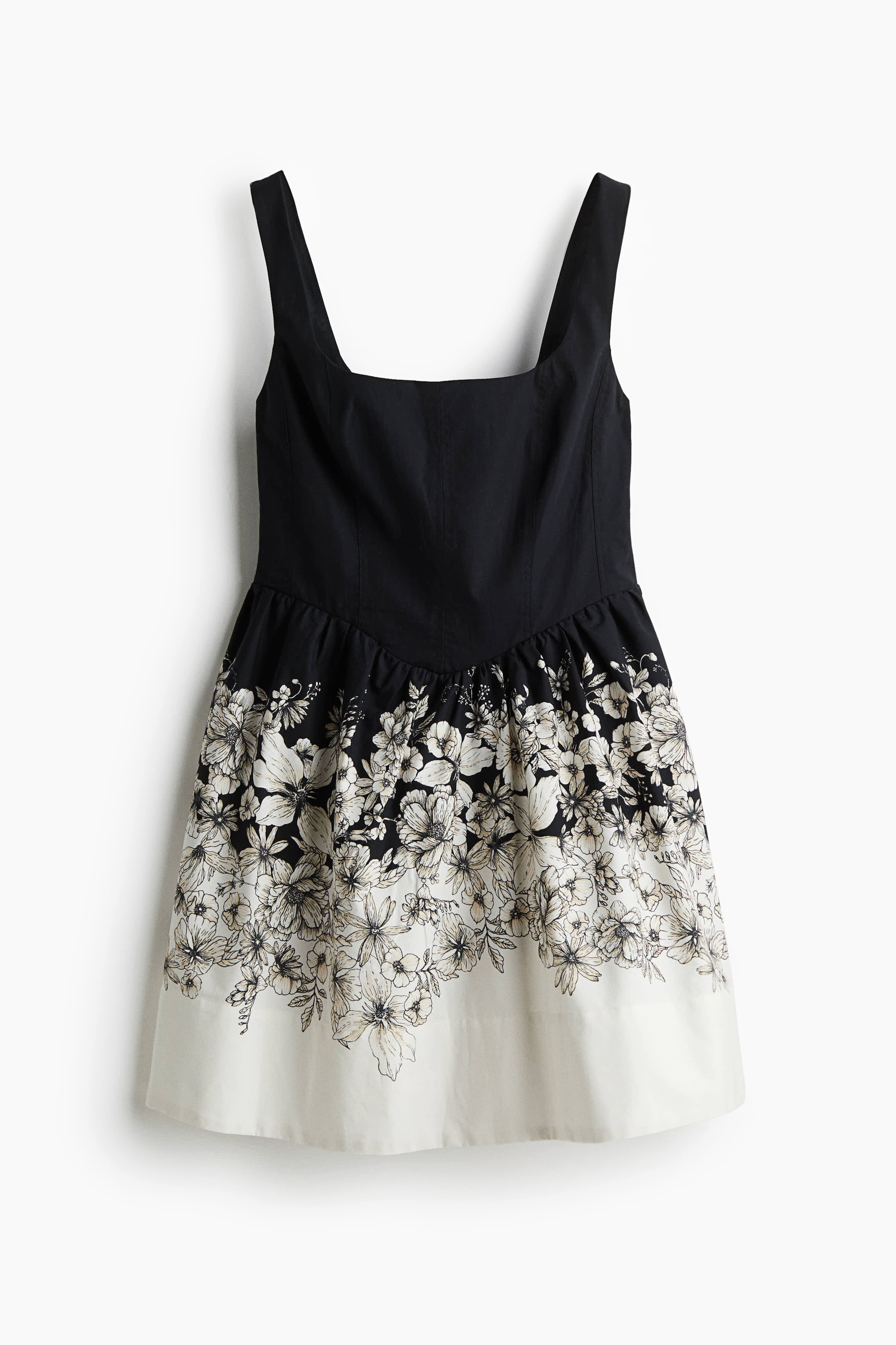 Dress with Flared Skirt
