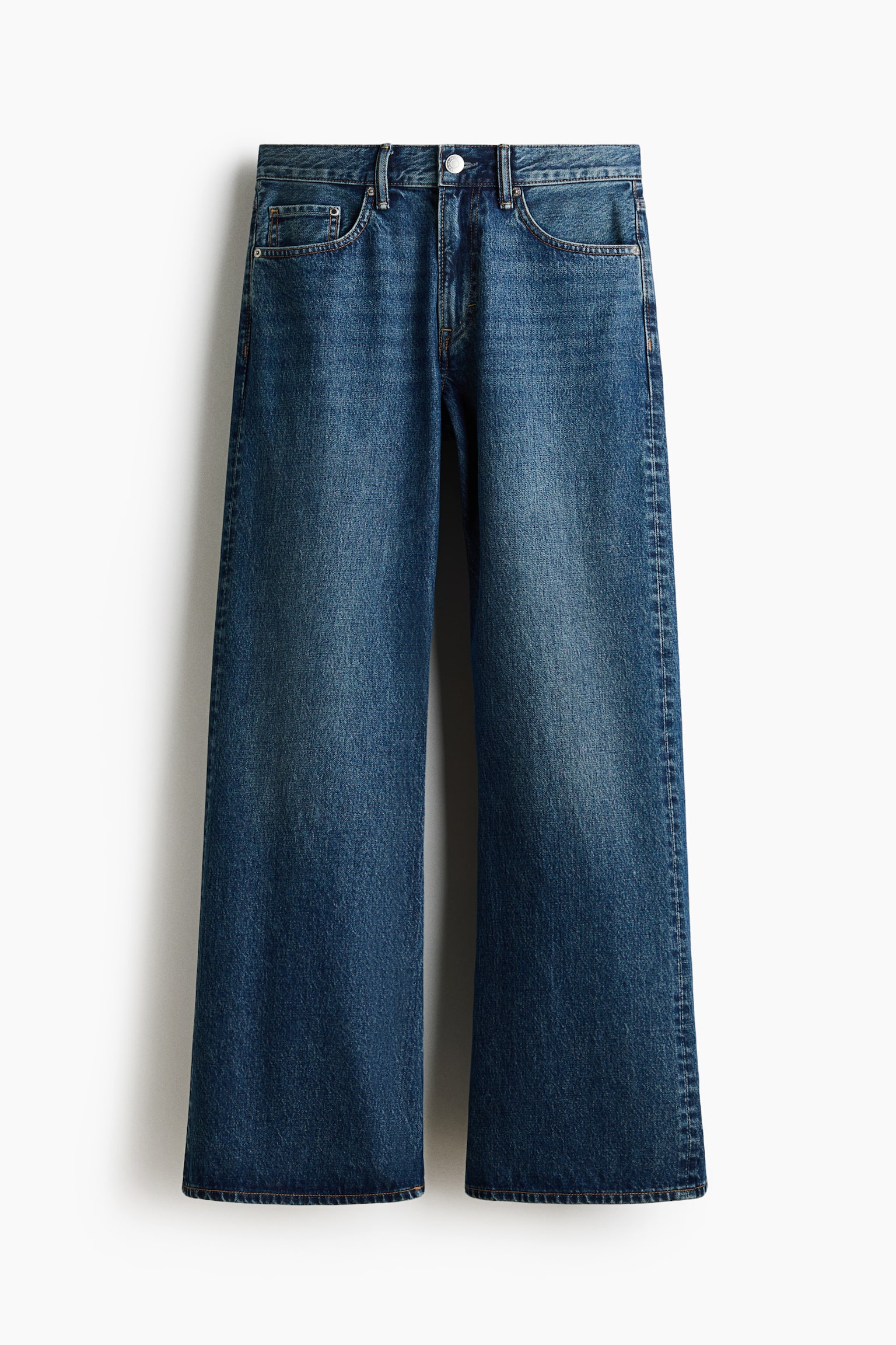 Relaxed Bootcut Jeans - Mörk denimblå/Denimsvart/Denimgrå/Ljus denimblå/Tvättad svart/Ljus denimblå/Denimblå/Denimgrå - 1