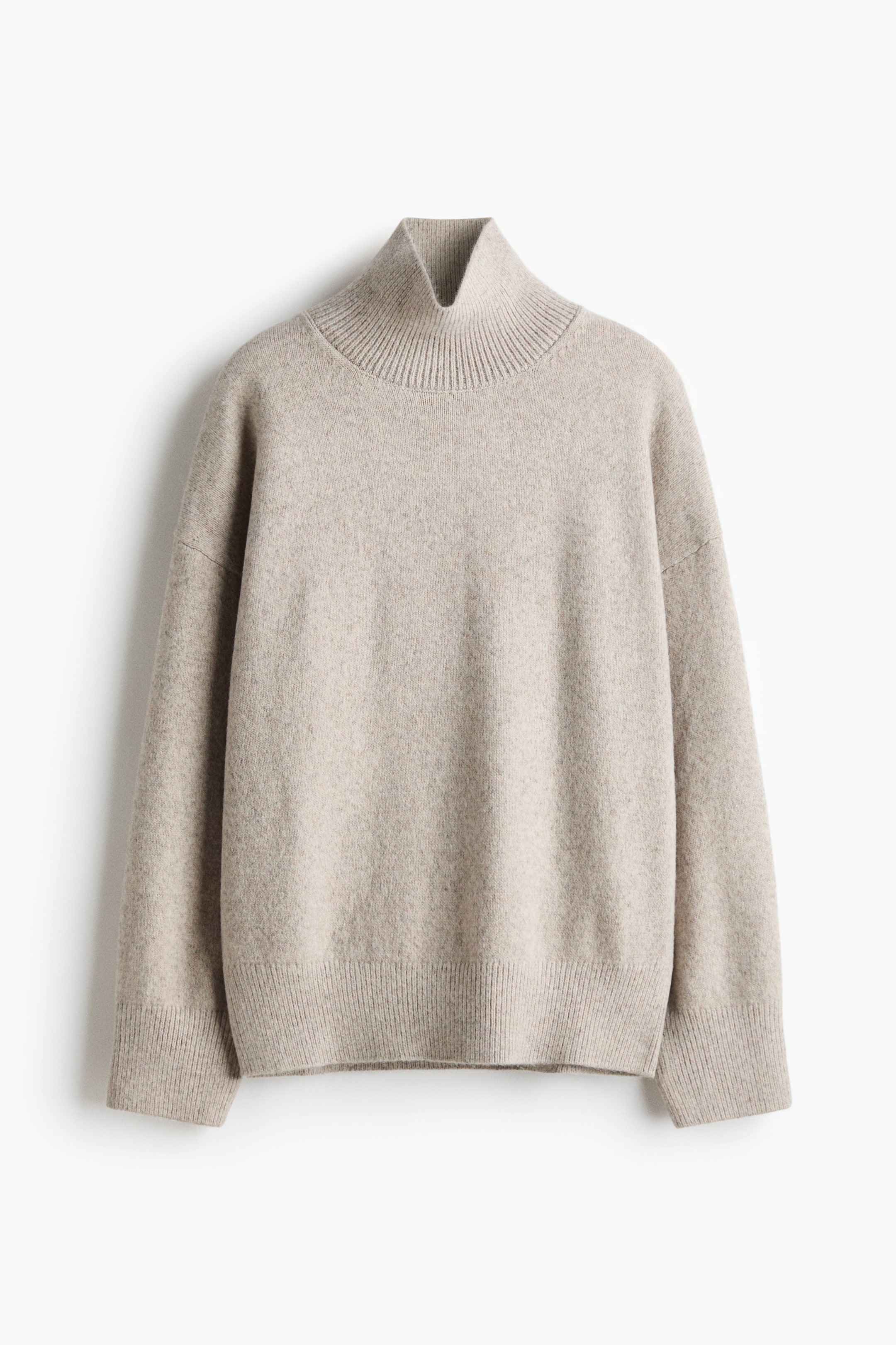 View larger image: Oversized turtleneck jumper - Light mole marl - Ladies | H&M IN 6
