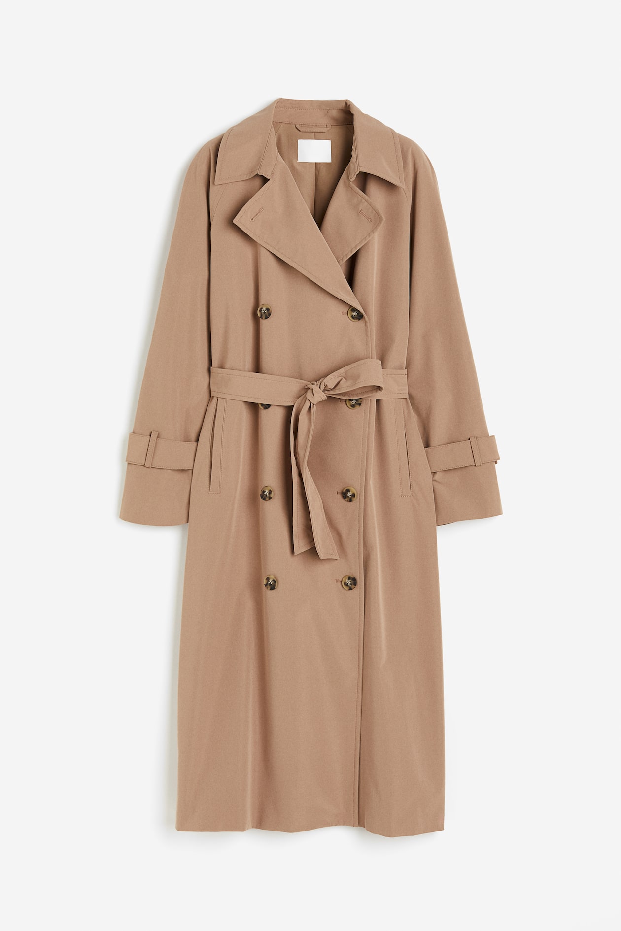 ダブルブレストトレンチコート - ベージュ - レディース | H&M JP