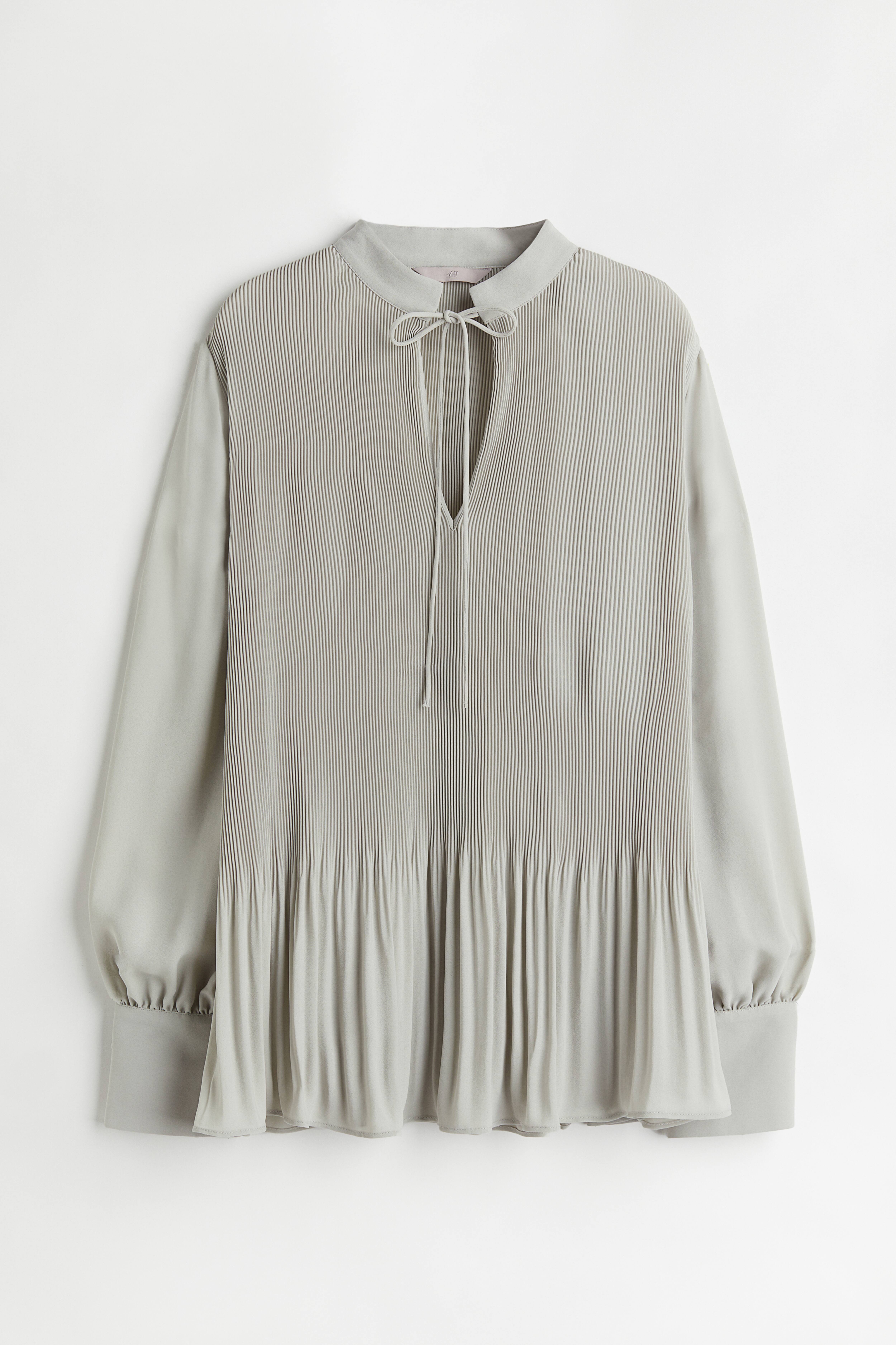 Pleated Blouse