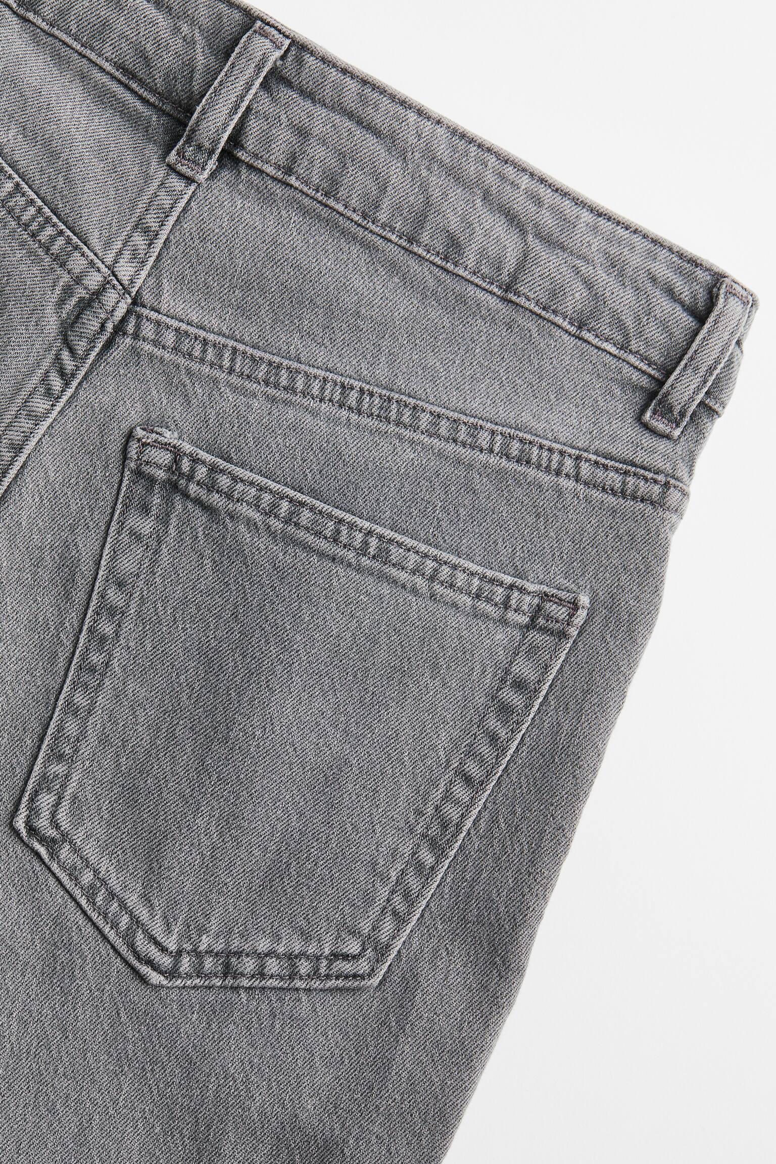 Bootcut High Jeans - Grey - 2