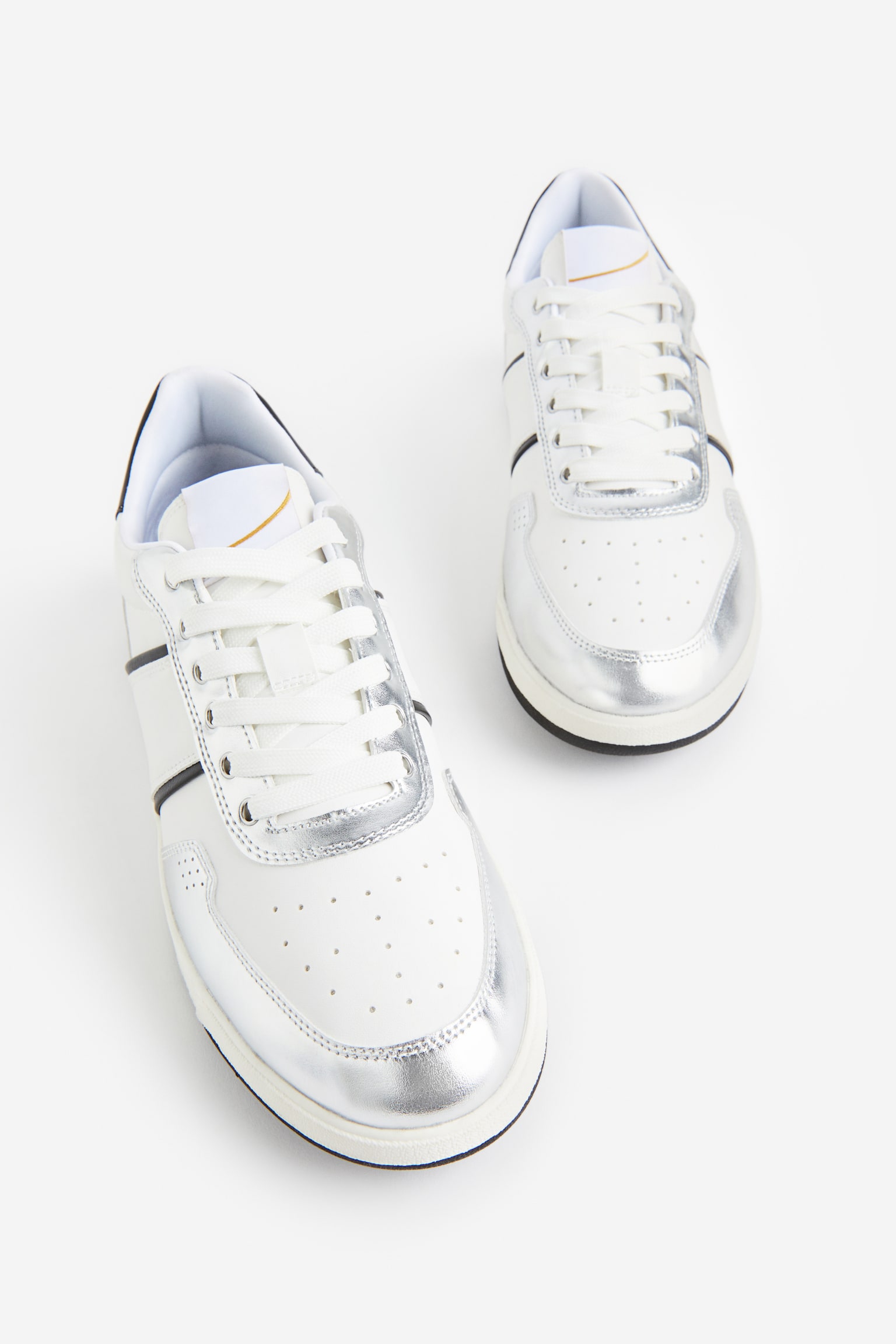 Trainers - White/Silver-coloured - 2