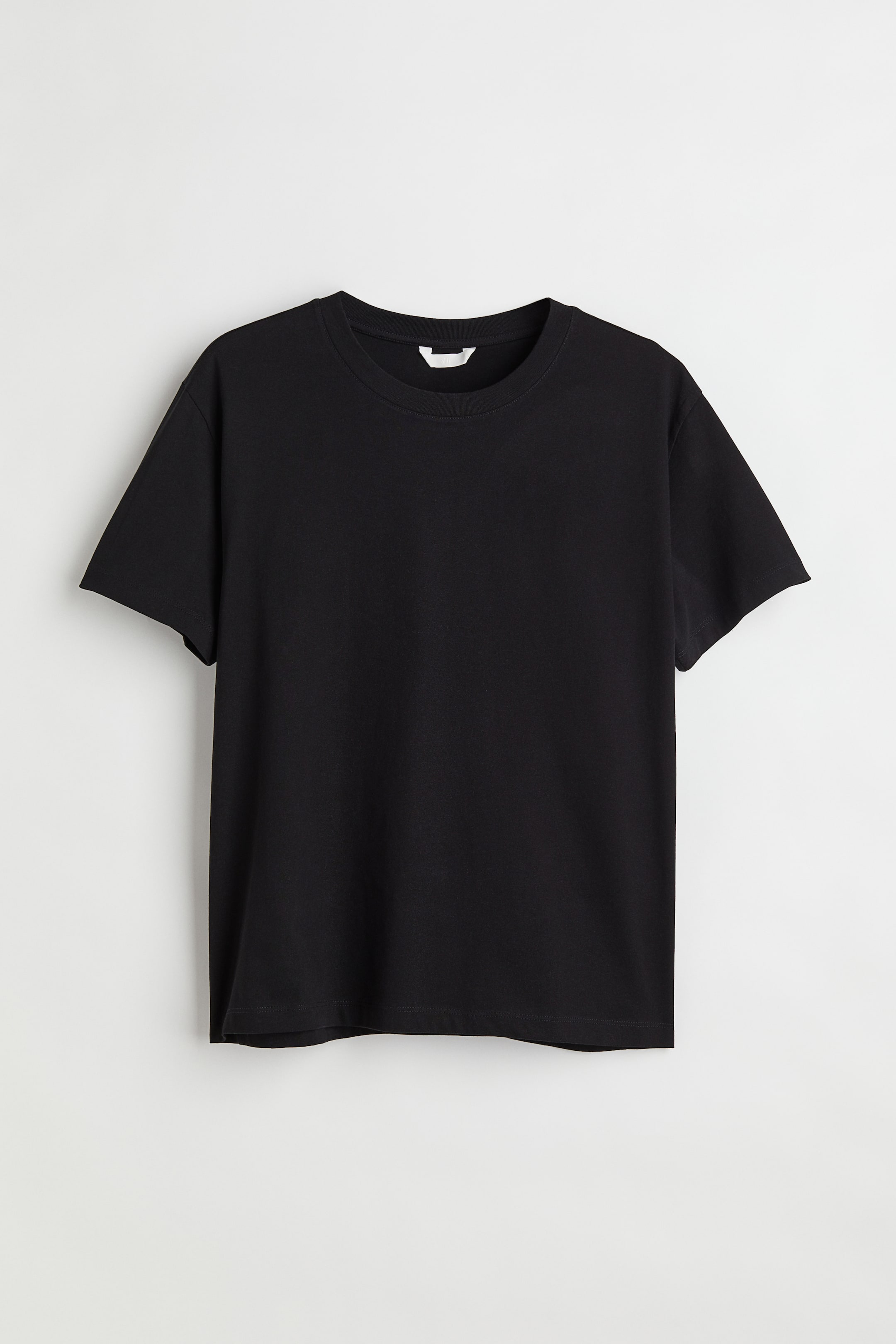 拡大画像を表示: H&M+ コットンTシャツ - ブラック - レディース | H&M JP 1