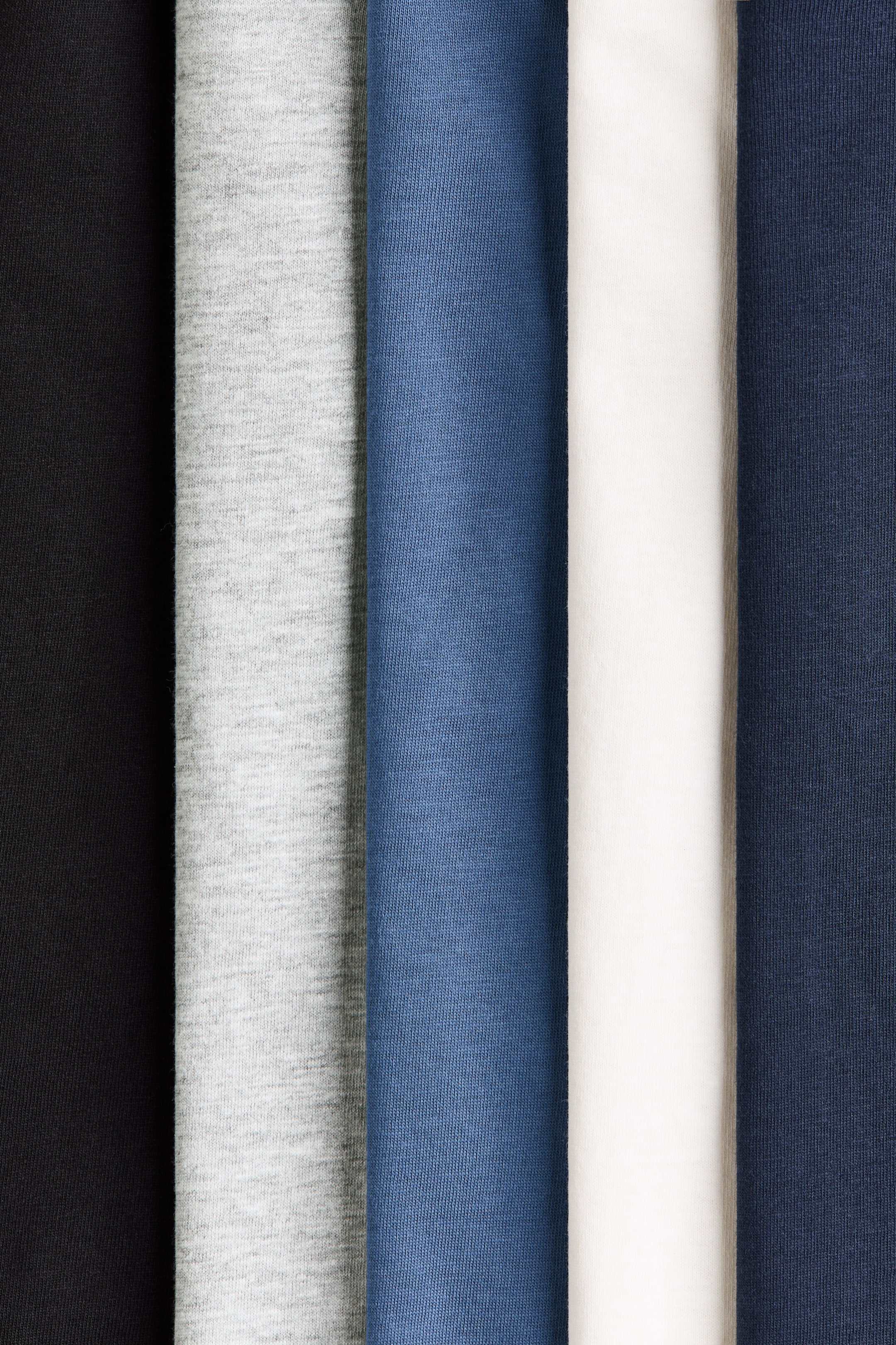 Детские топы H&M 5-Pack Cotton Tops — фото 3