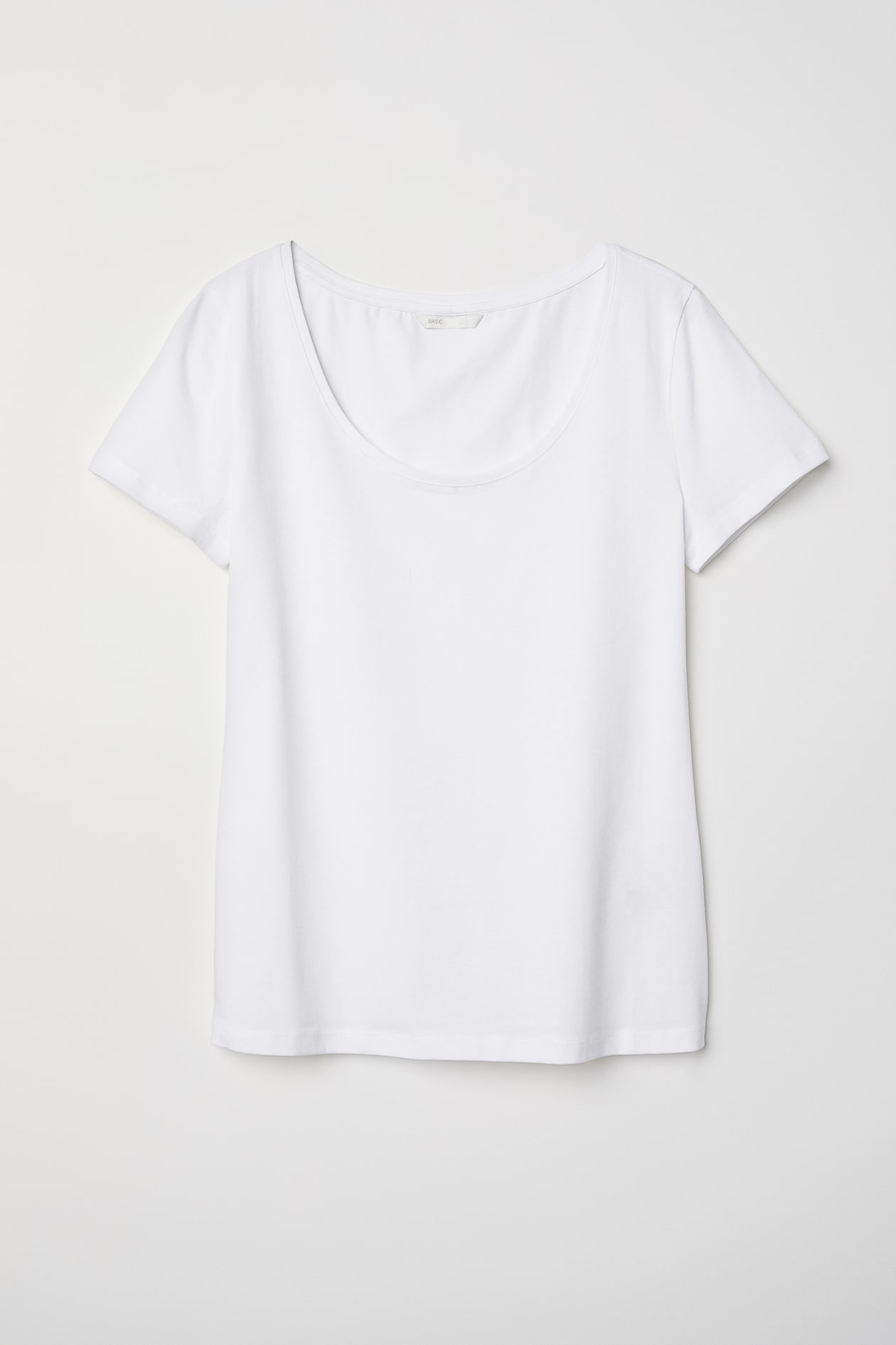 Jersey Top - Short sleeve - White - Ladies | H&M US