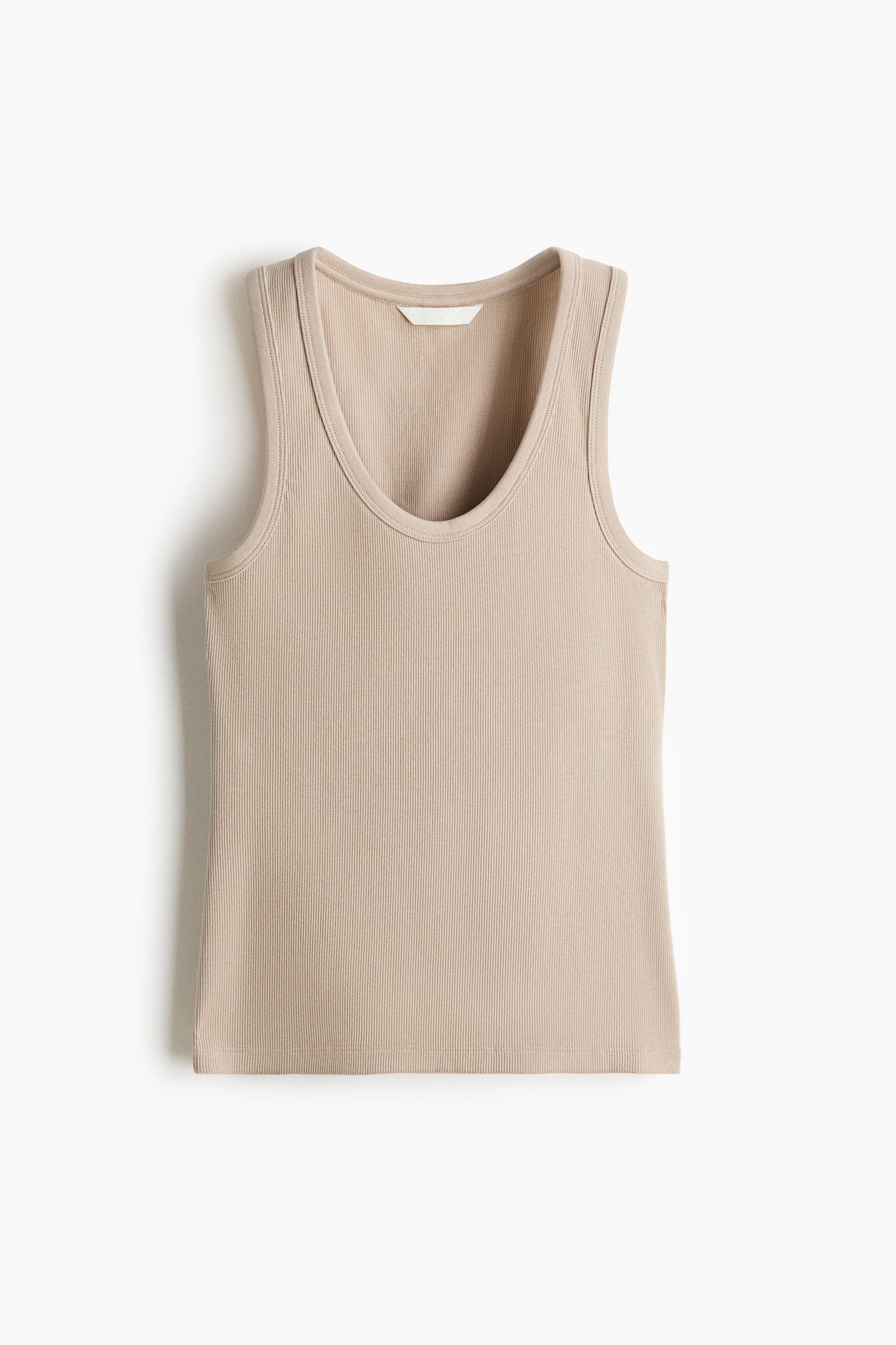 Ribbed Cotton Tank Top