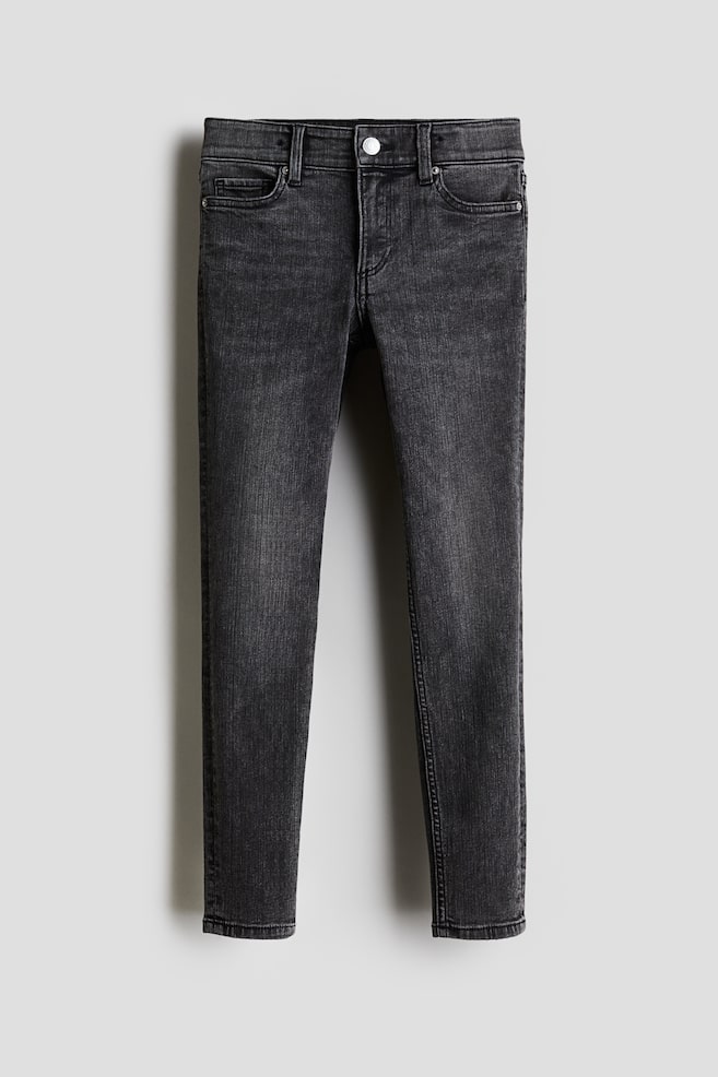 Skinny Fit Jeans - Dark gray - 1