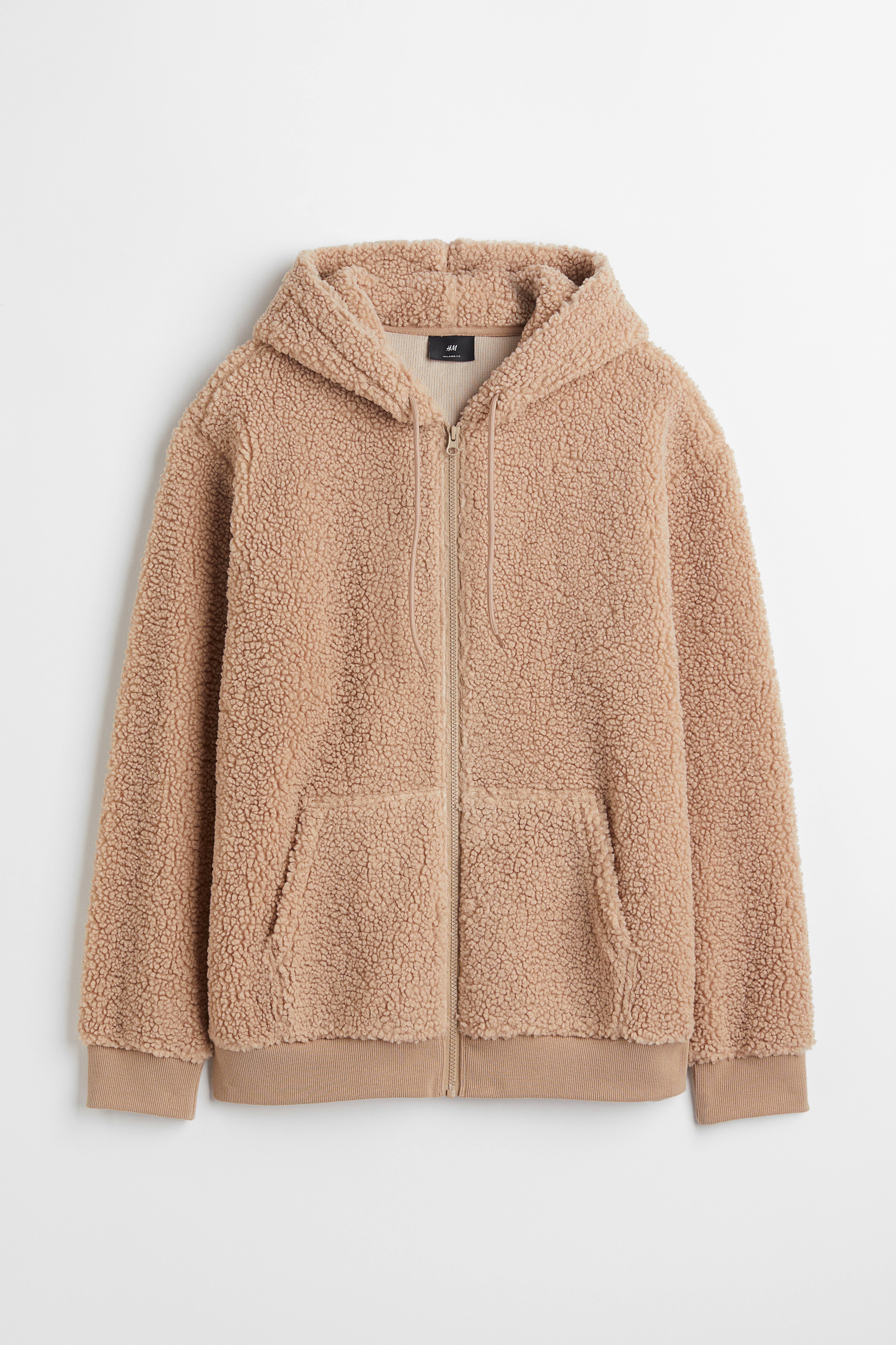 H&m teddy hoodie sale