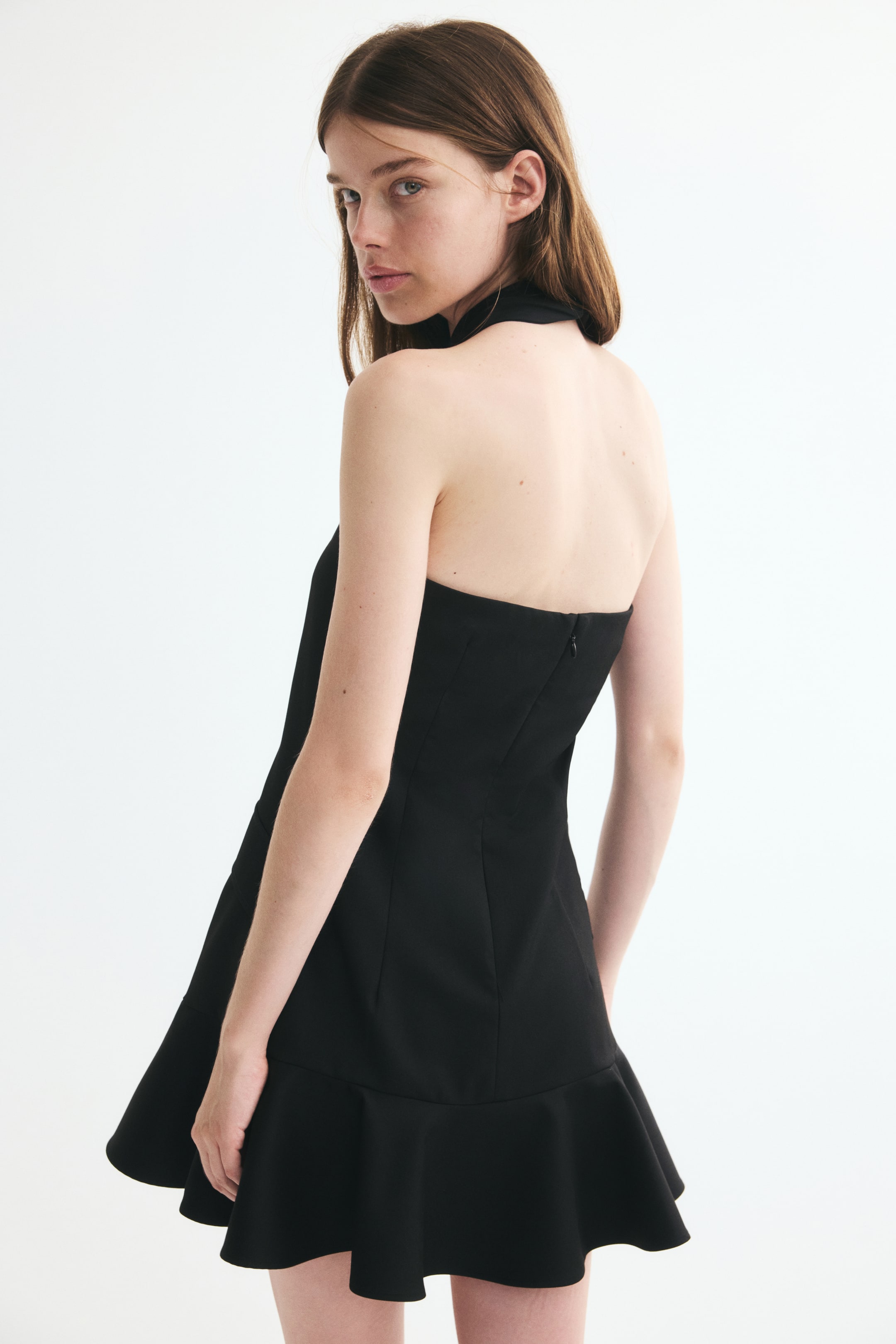 Halterneck Jacket Dress