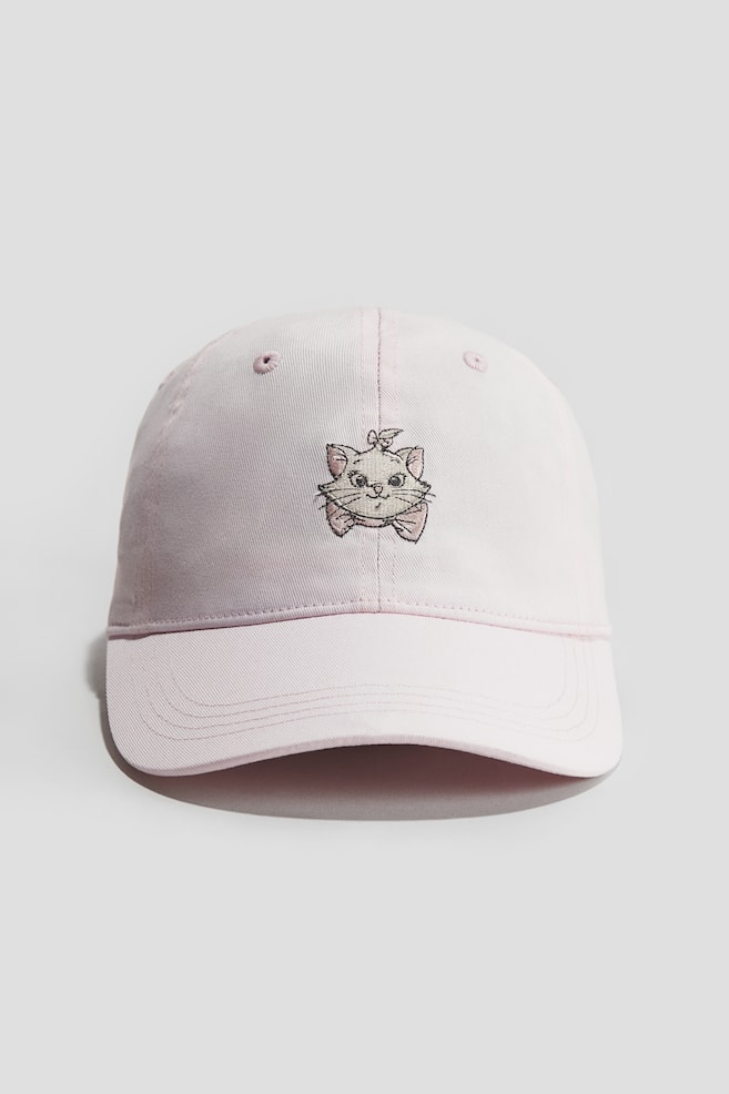 Gorra de sarga con motivo decorativo - Rosa claro/Aristogatos/Amarillo claro/My Melody/Gris/Las guerreras K-pop - 1