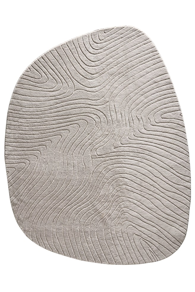 Tapis Lavable Pam - Gris - 1