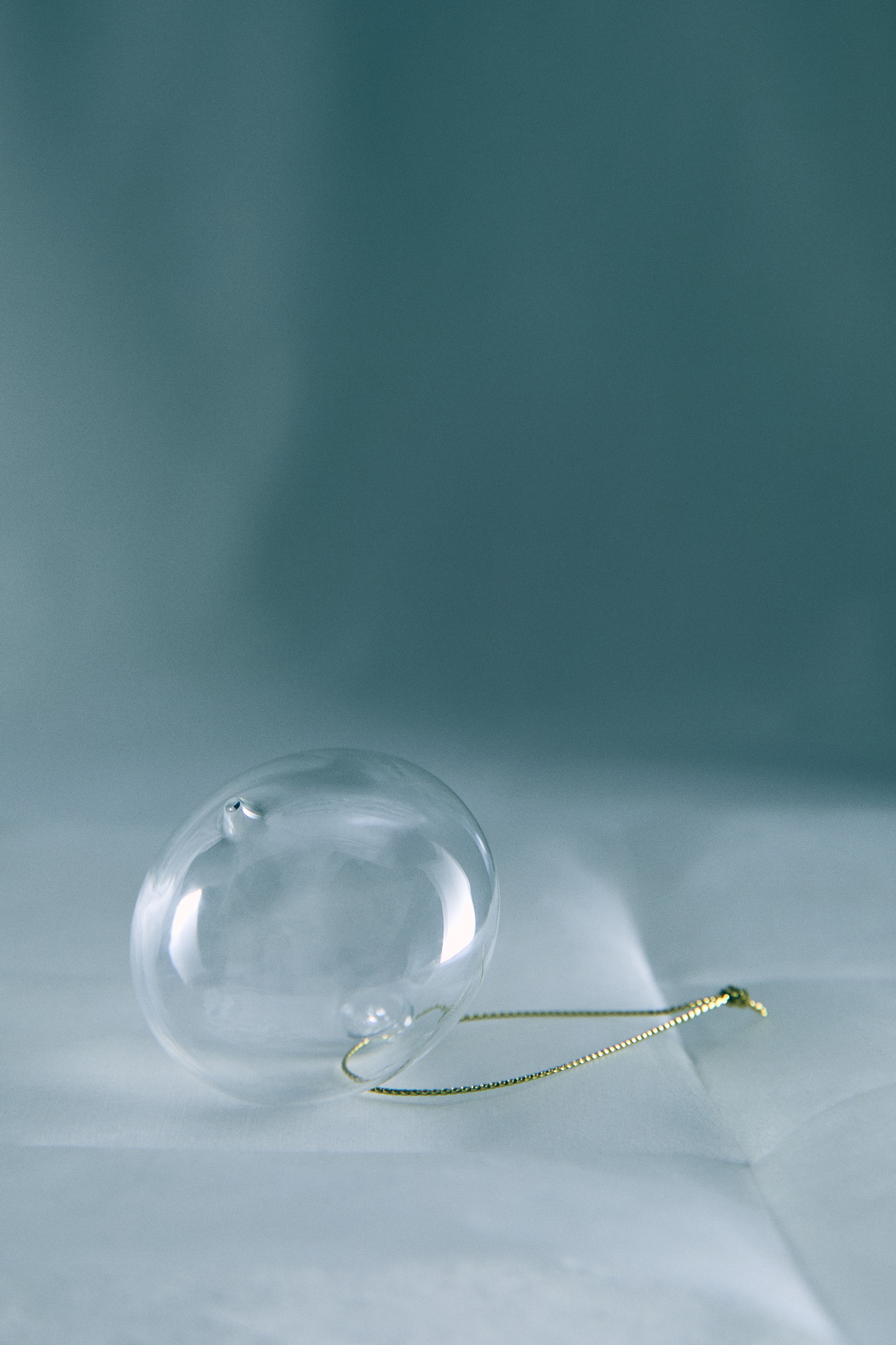Petite boule en verre - Verre transparent