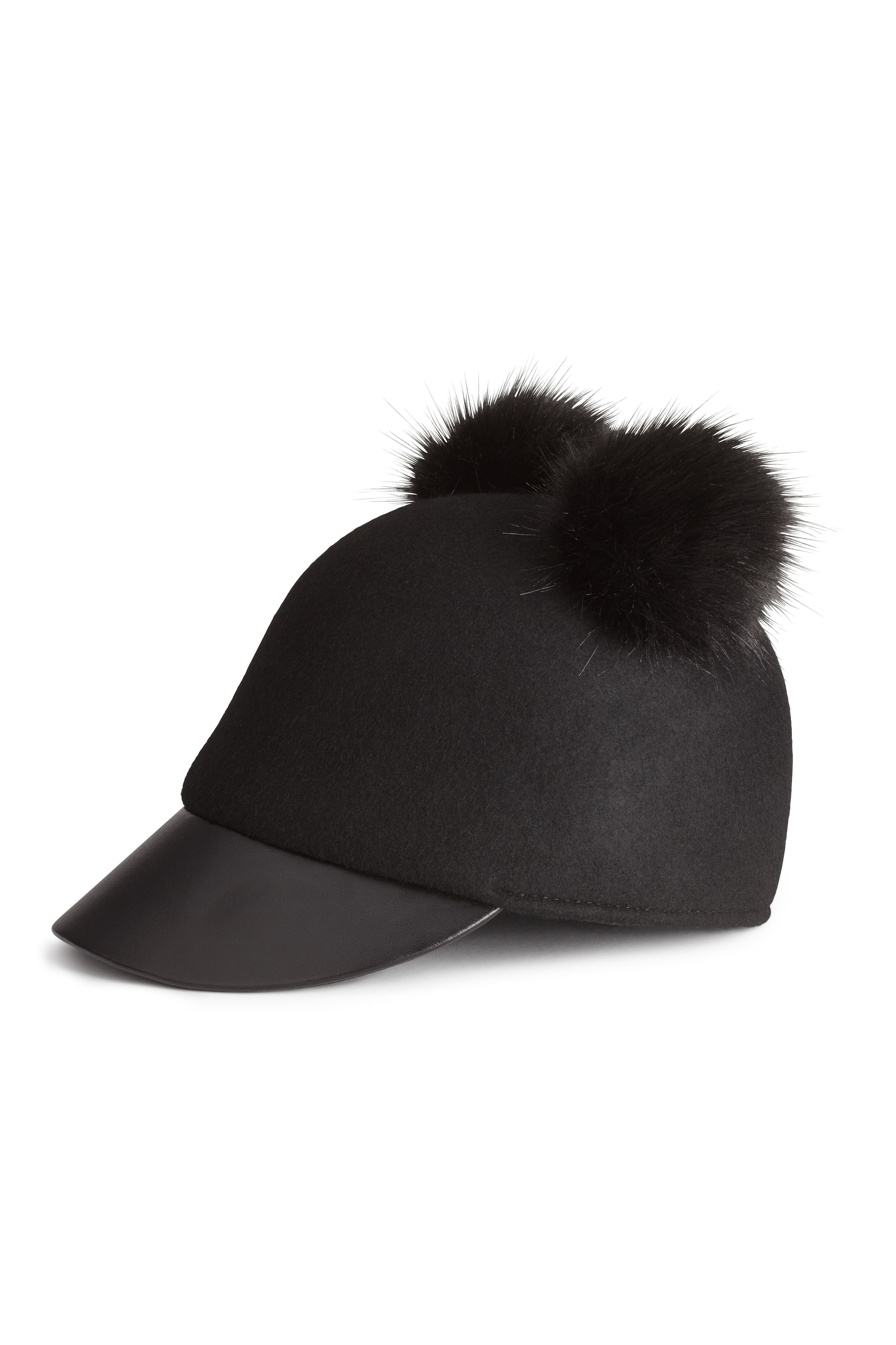 Zobacz większy obraz: Wełniana czapka - Czarny - ONA | H&M PL 1