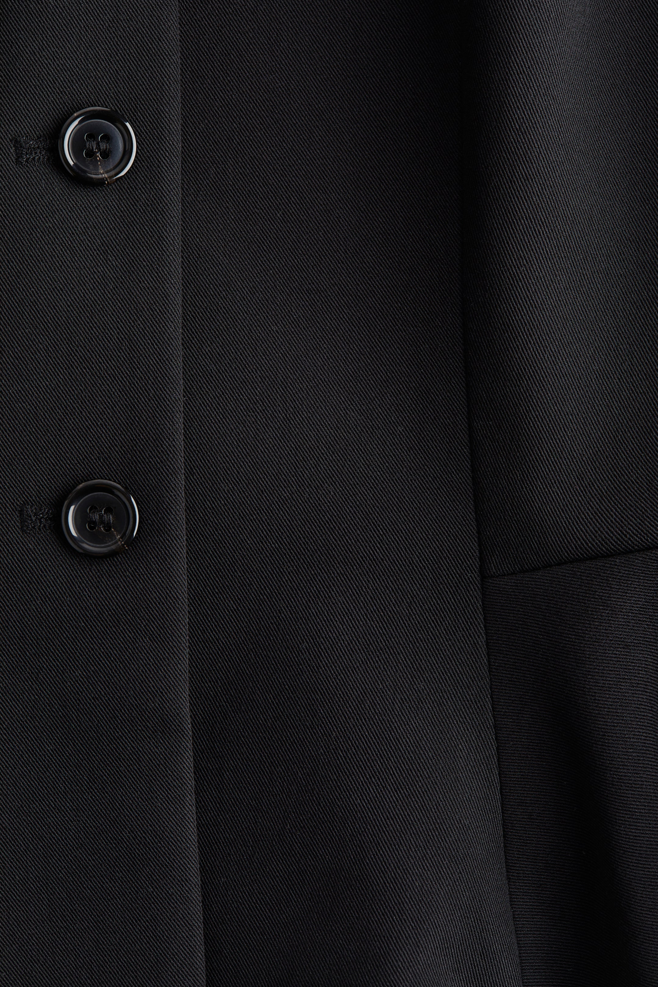 Ver imagen más grande: V-neck peplum waistcoat - Negro | H&M ES 2