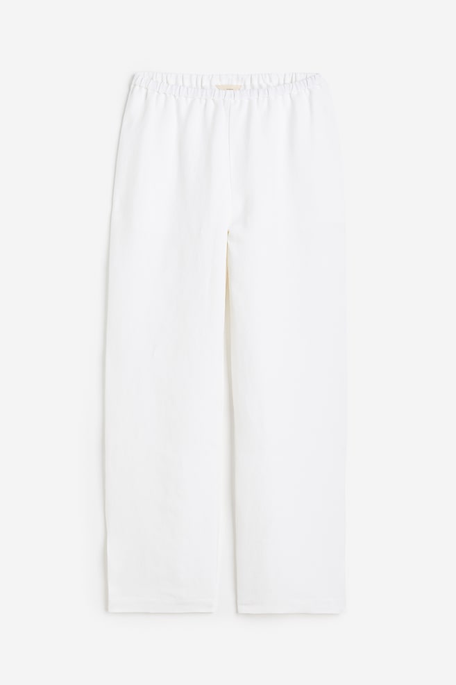 Bukser i silkeblanding - Hvid - 2