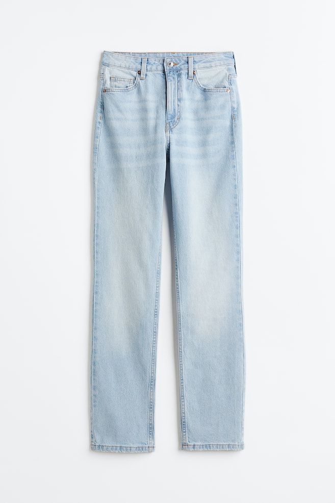 Vintage Straight High Jeans - Noir - 2