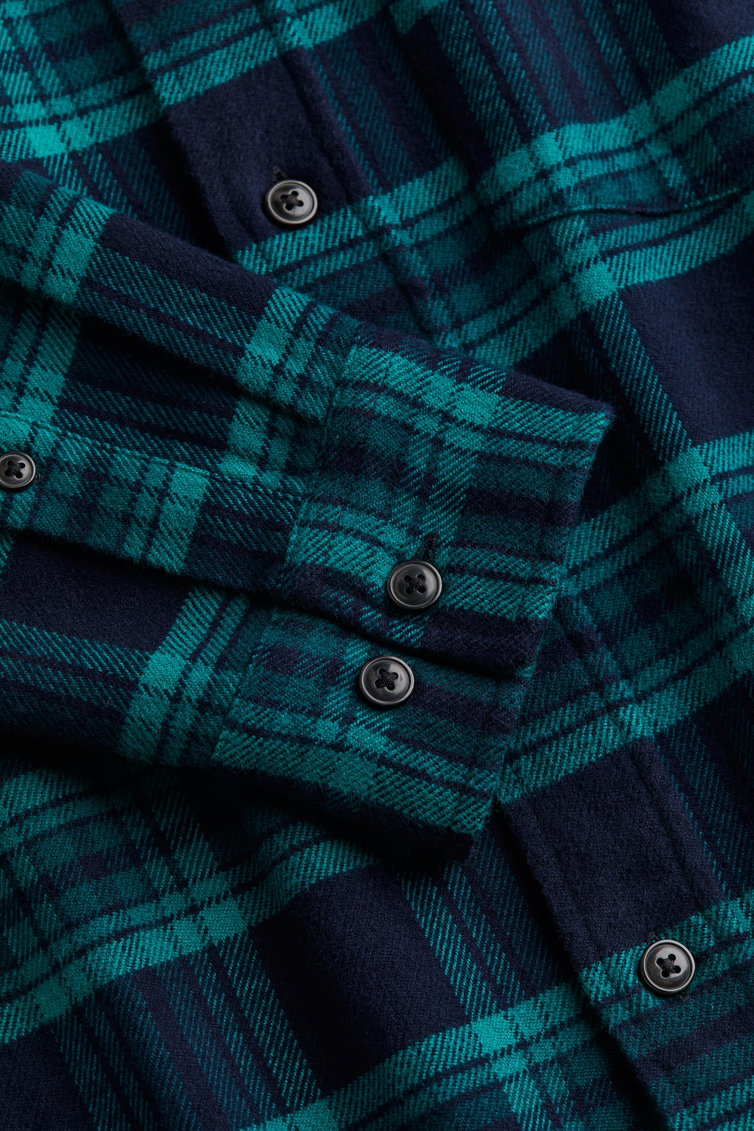 Regular Fit Flannel shirt - Dark blue/Checked/Beige/Checked/Red/Black checked - 3