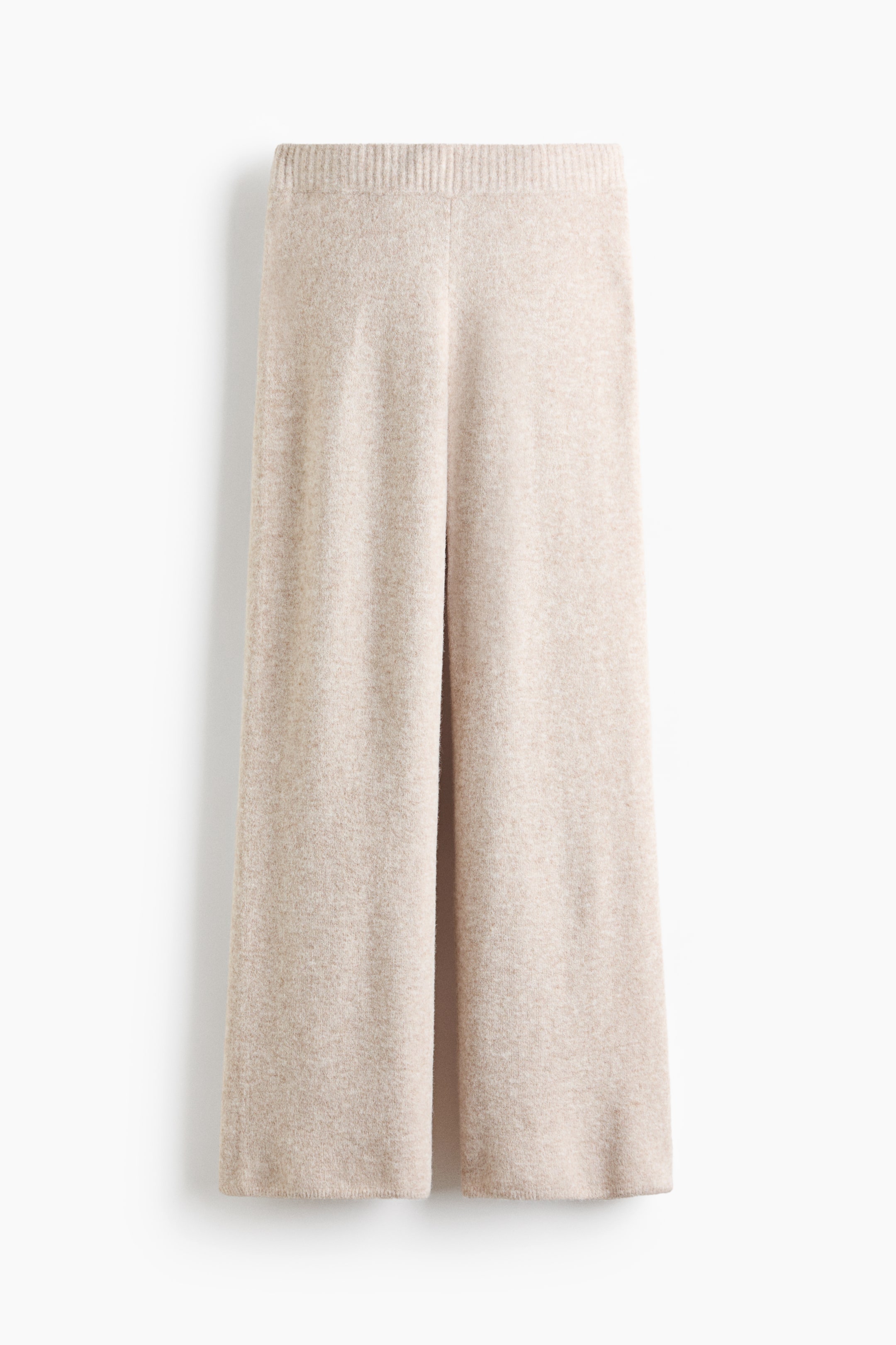 Pantalon large en tricot