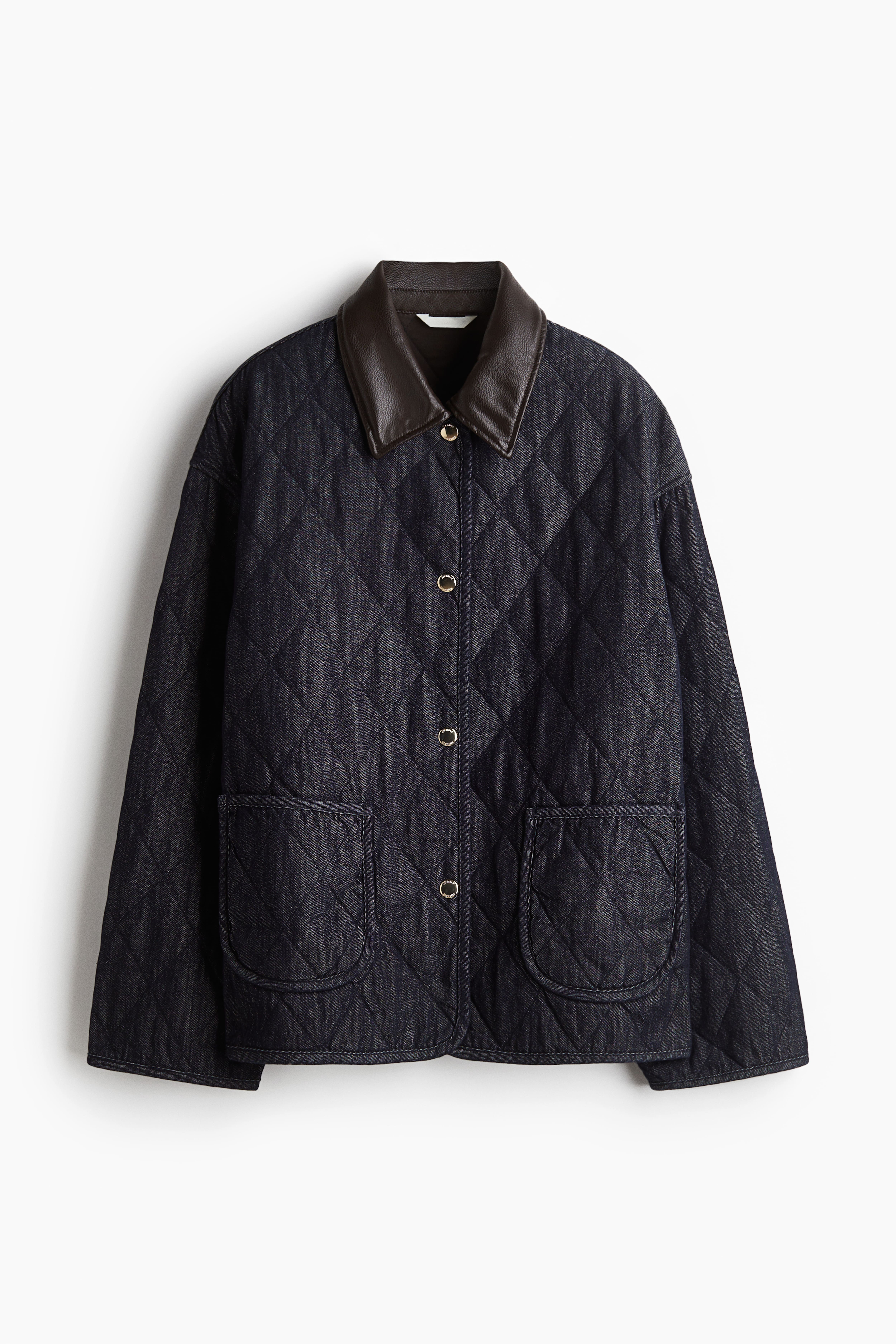 Quilted Denim Jacket