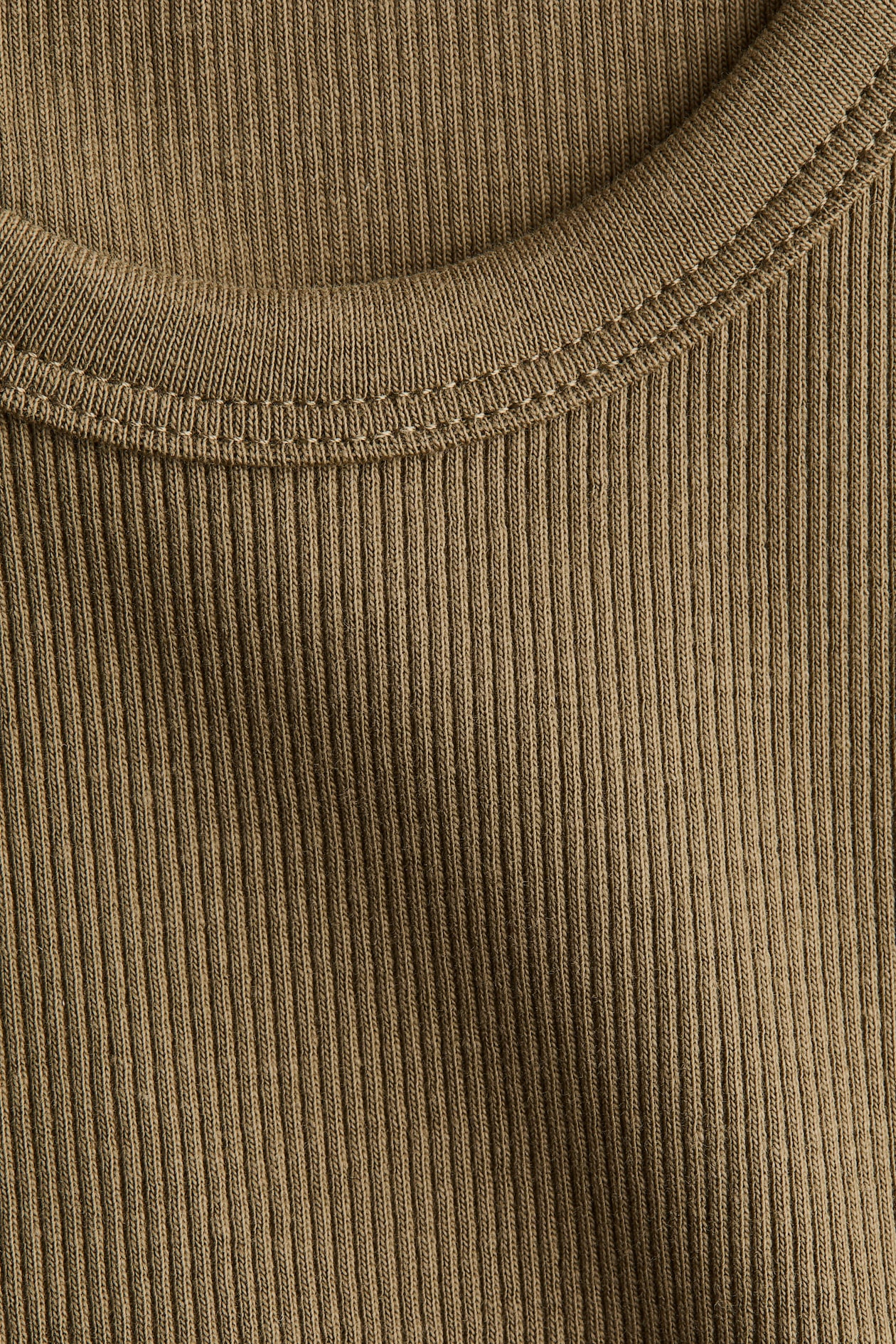 Ribbed Cotton Tank Top - image 4