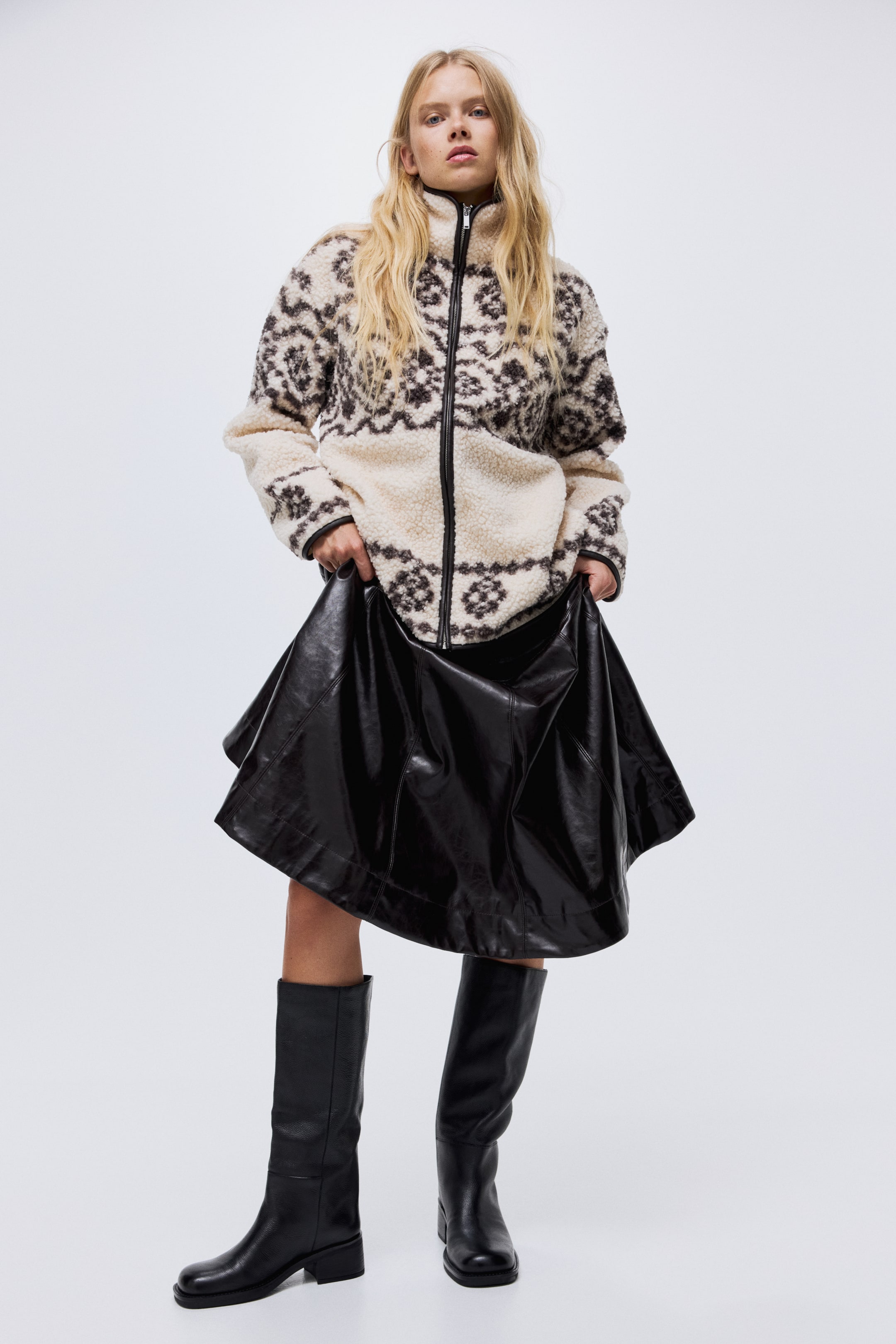 Ver imagen más grande: Botas de piel - Negro - MUJER | H&M ES 2