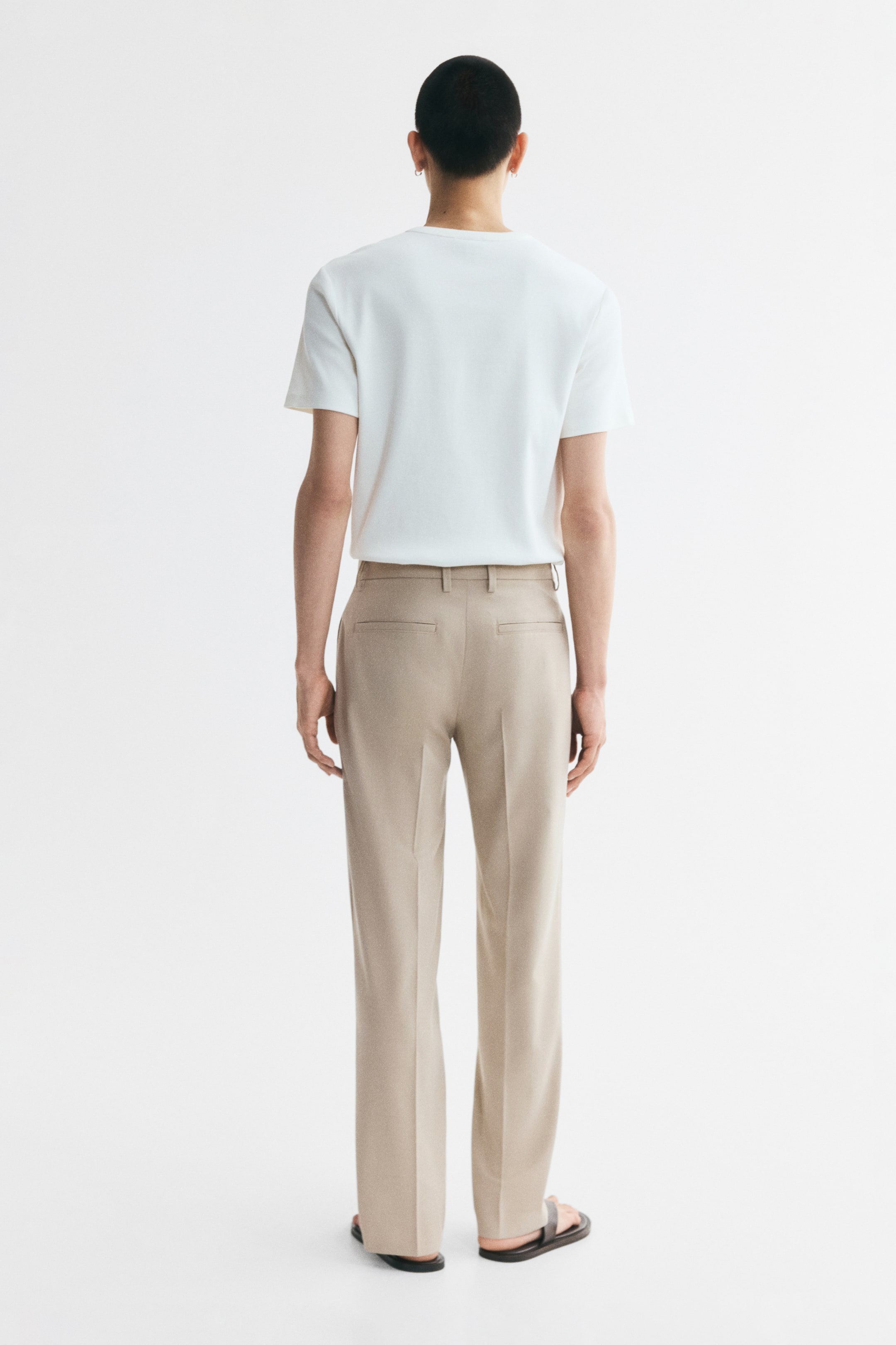 Regular-Fit Tailored Pants