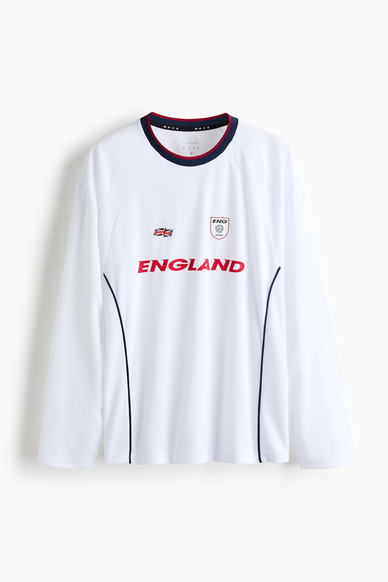 Oversized Printed Soccer Jersey with DryMove