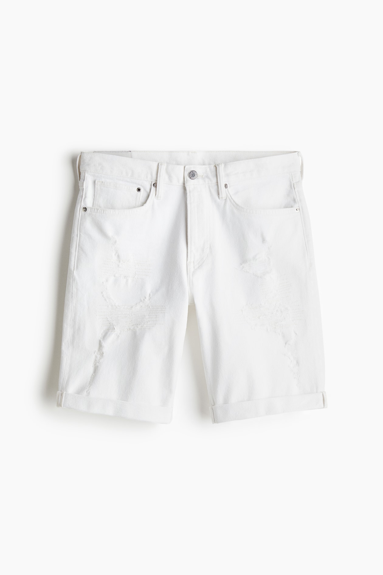 Regular Denim shorts White Men H&M IN