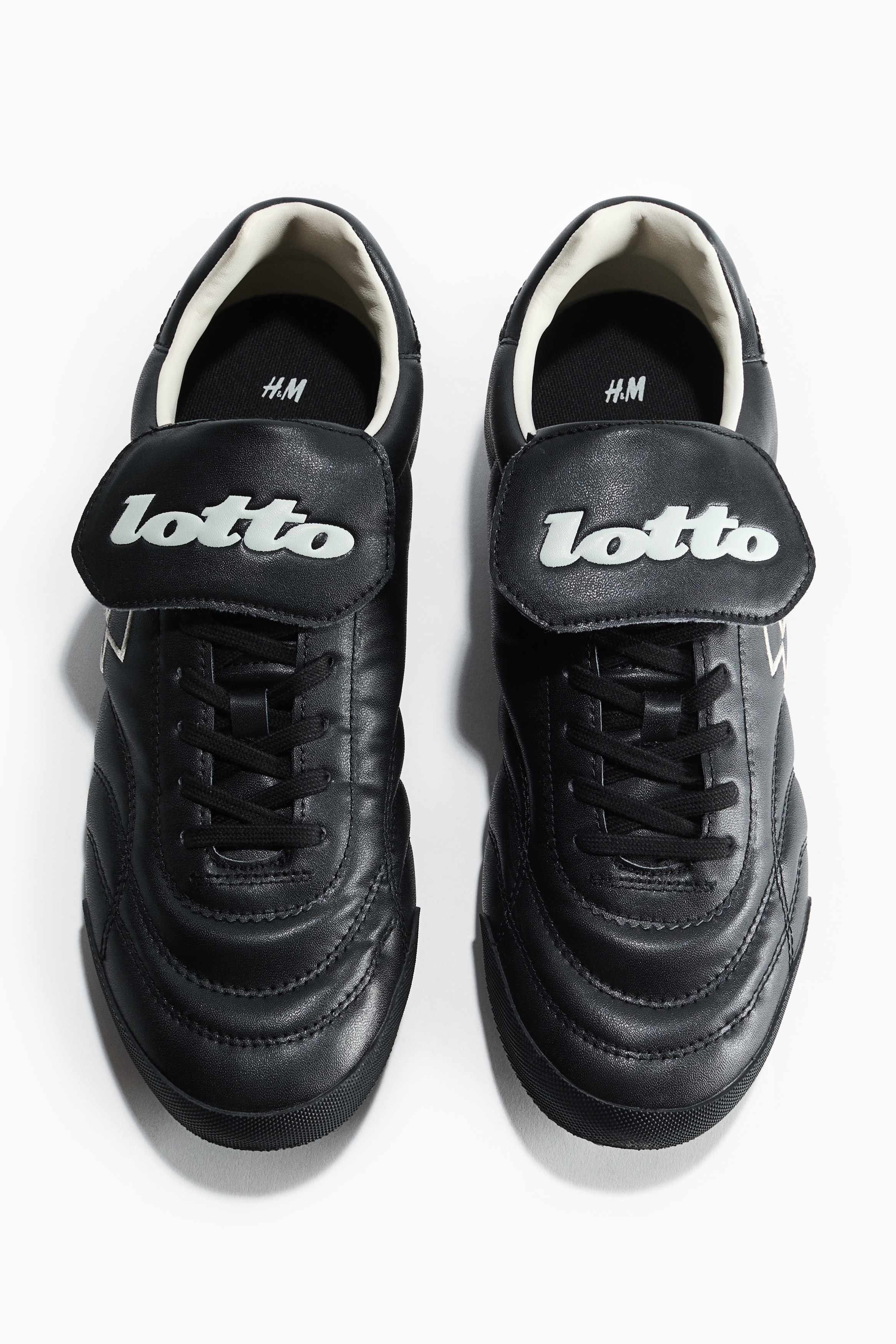 Football sneakers - Black/Lotto/Silver-coloured/Lotto