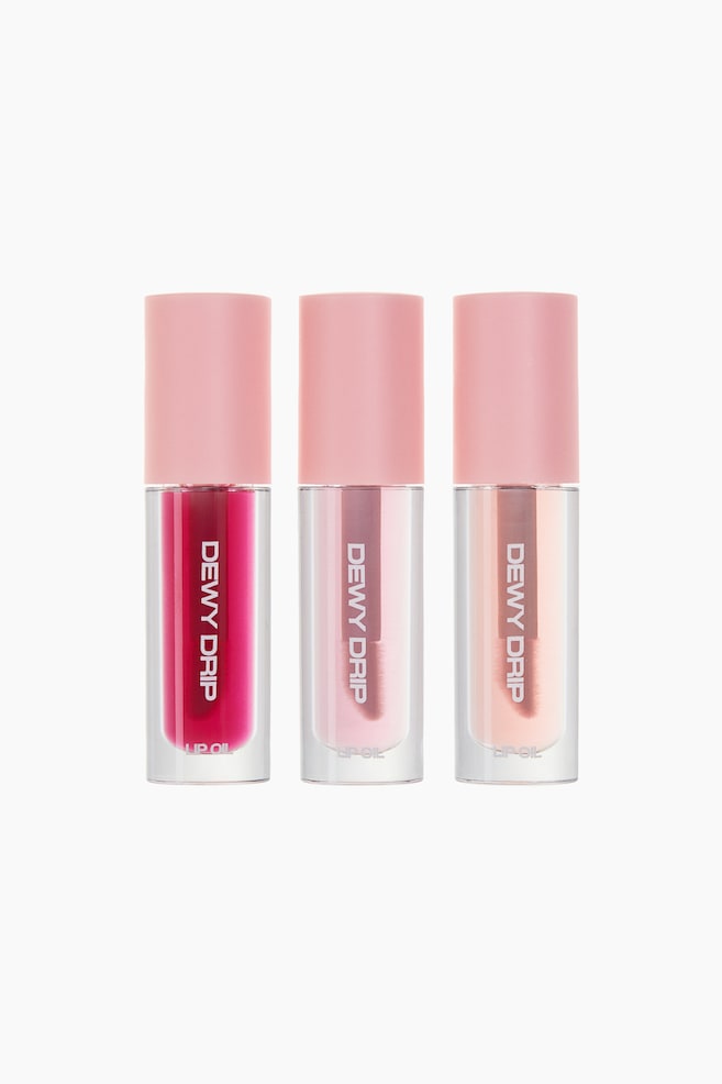 Lip Oil Trio - Red/pink/orange/Red - 1