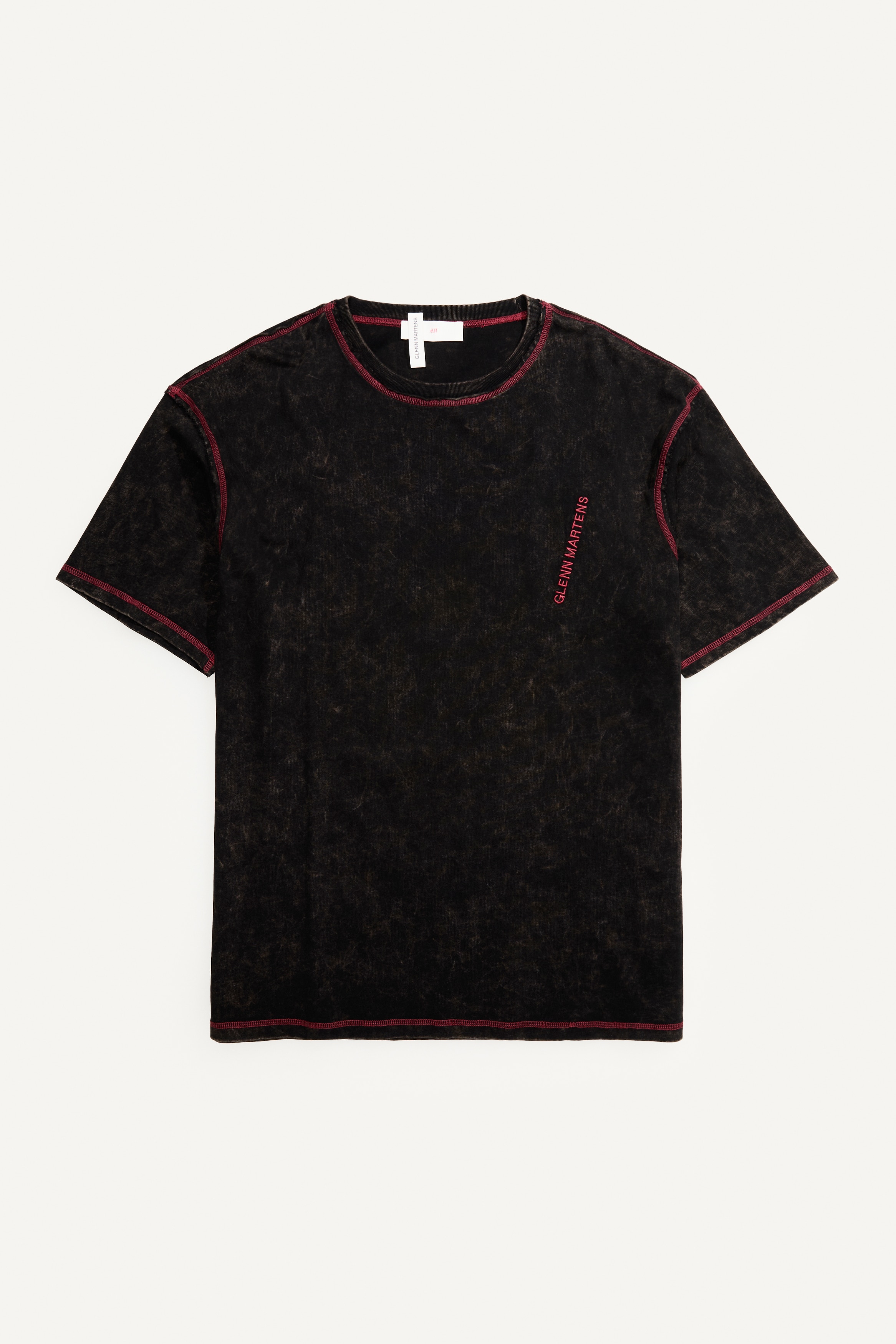 H&amp;M × GLENN MARTENS デザイン Tシャツ white / M We Tried On The Glenn Martens And H&M Collaboration