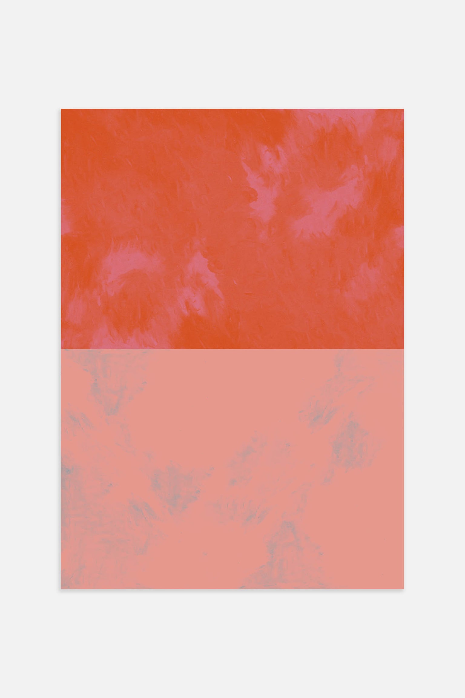 Crimson And Coral Poster - Red