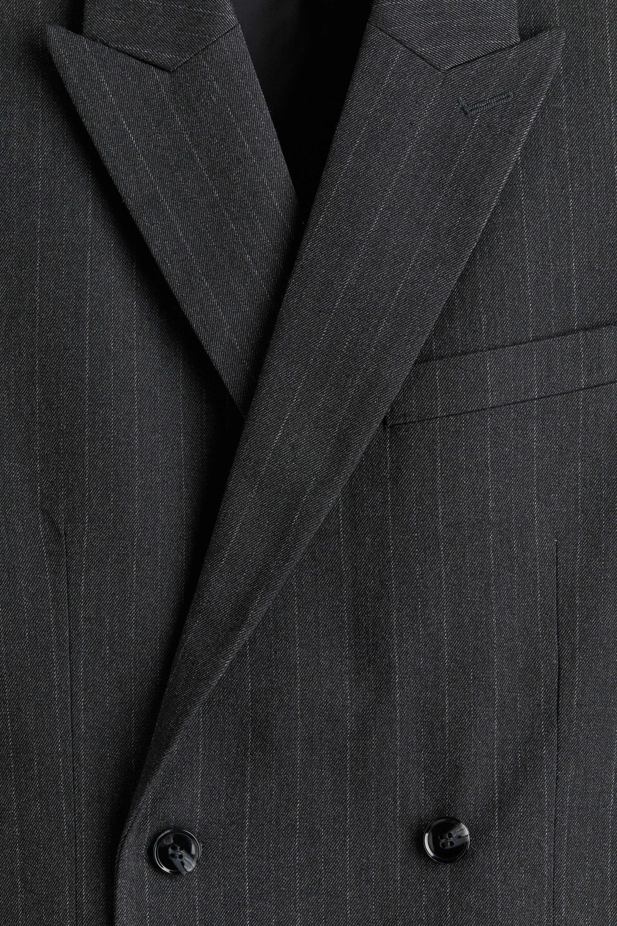Relaxed-Fit Double-Breasted Jacket