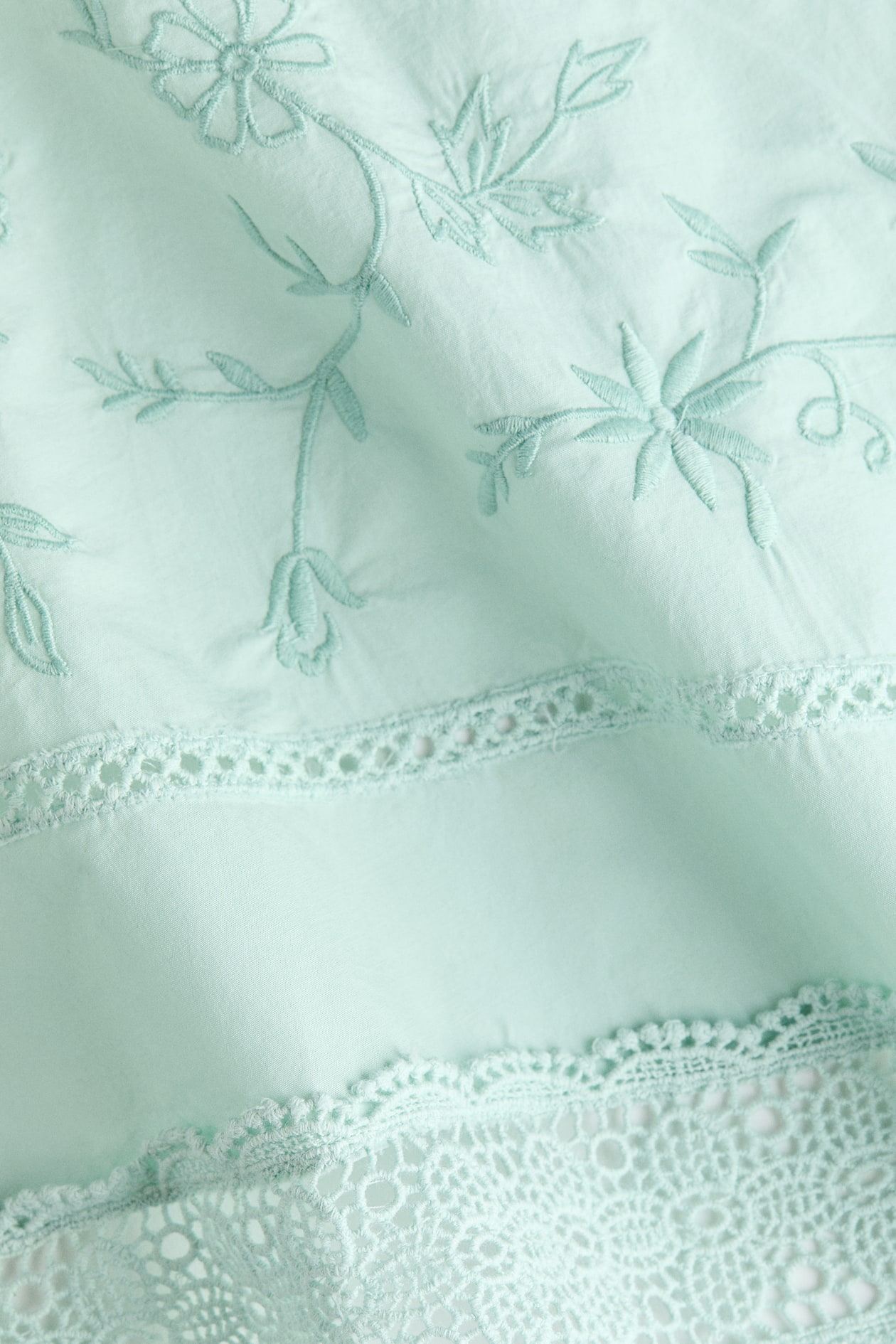 Lace-Trimmed One-Shoulder Top - image 3