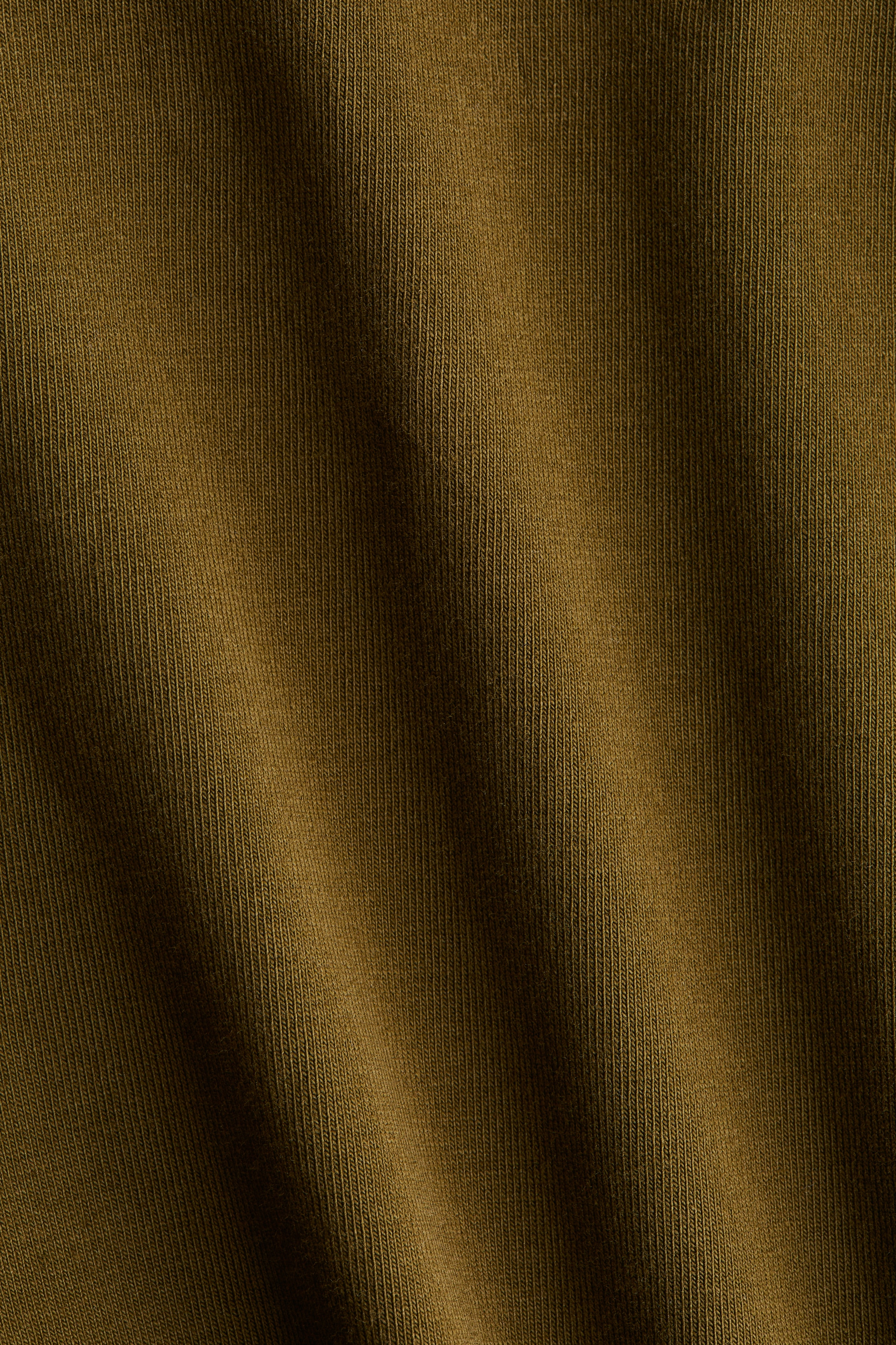 Foldover-waist cotton trousers