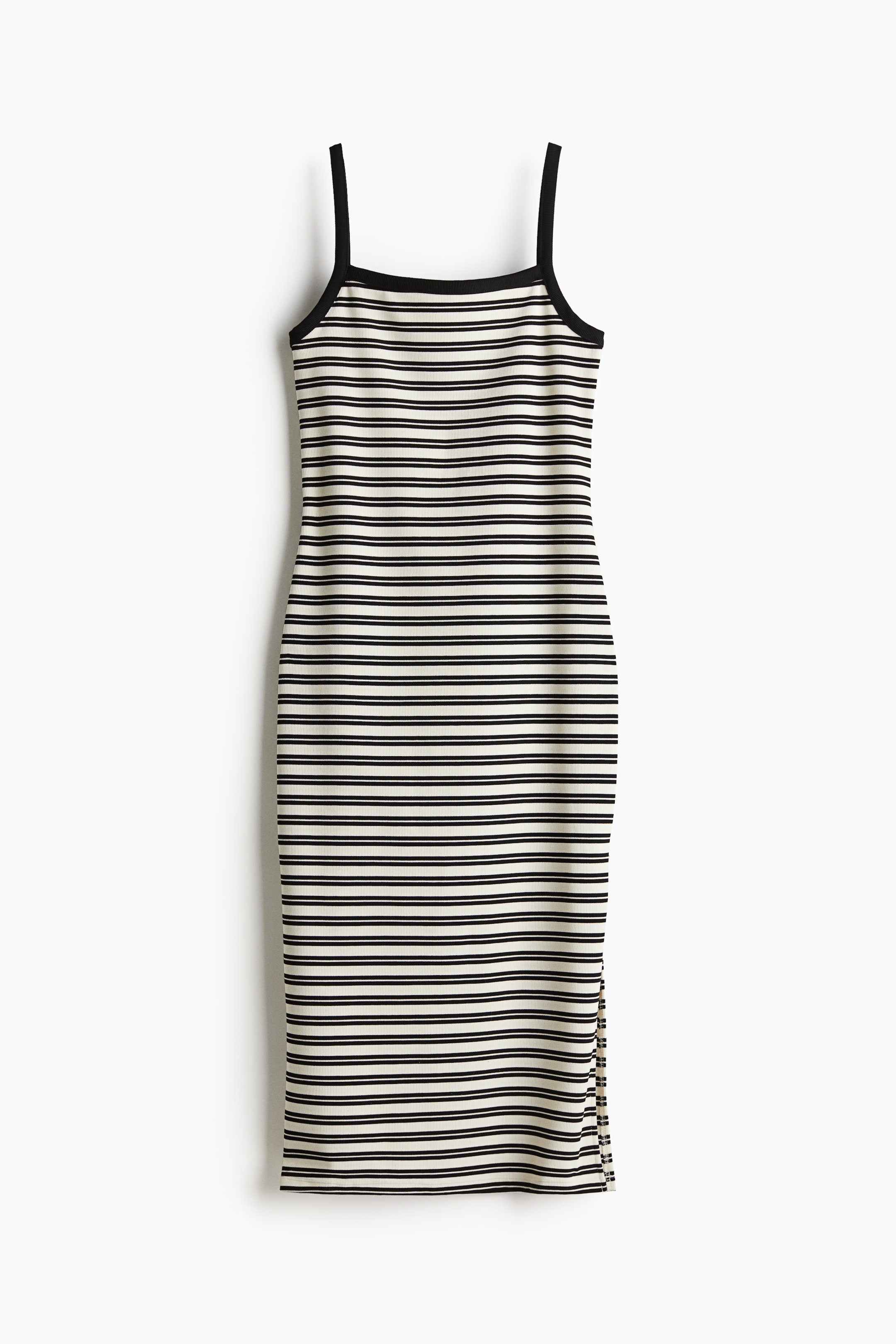 Ribbed Sleeveless Dress